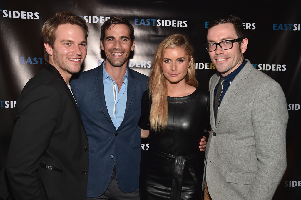 Brianna Brown attends the premiere of EastSiders