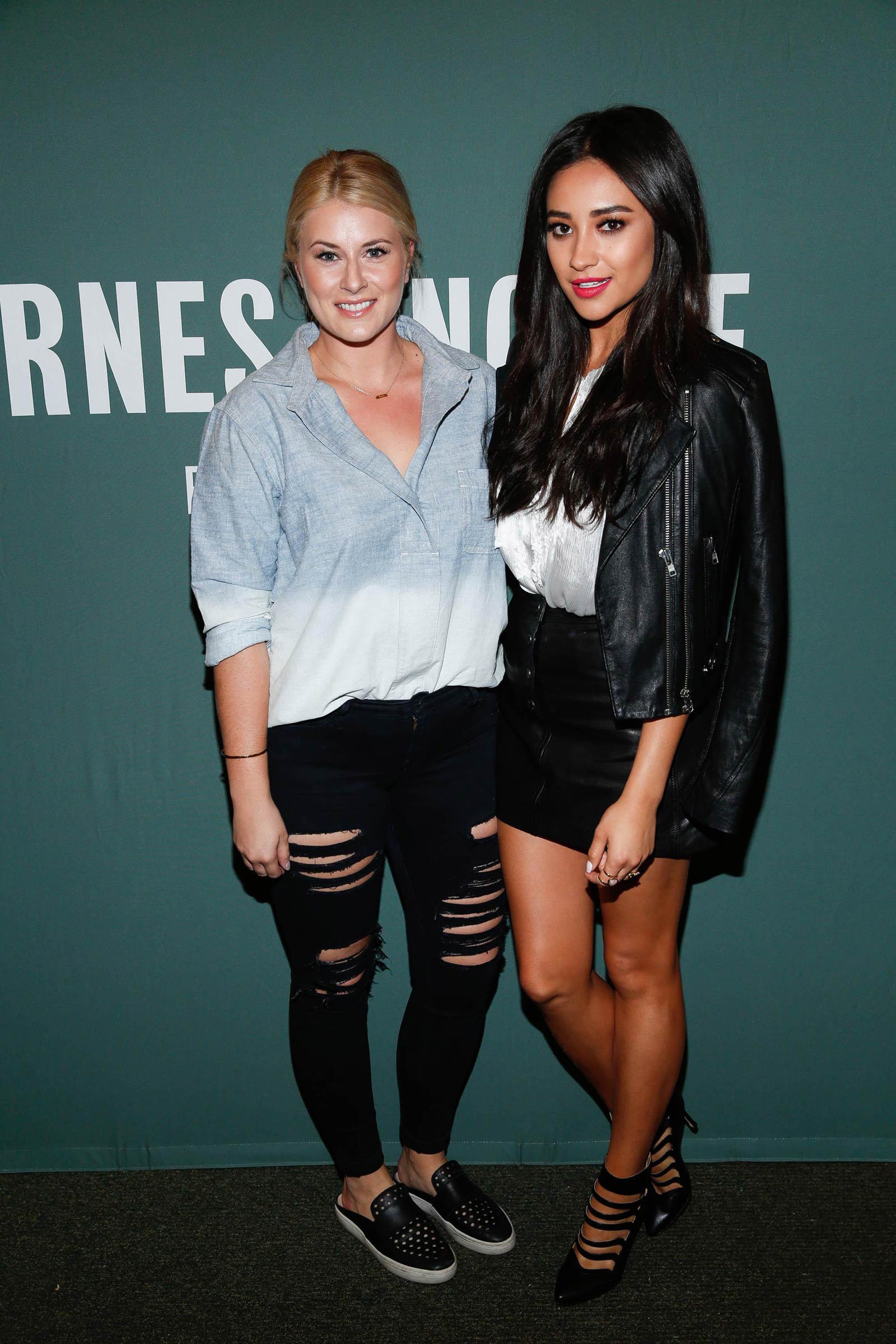 Shay Mitchell promotes her new book Bliss