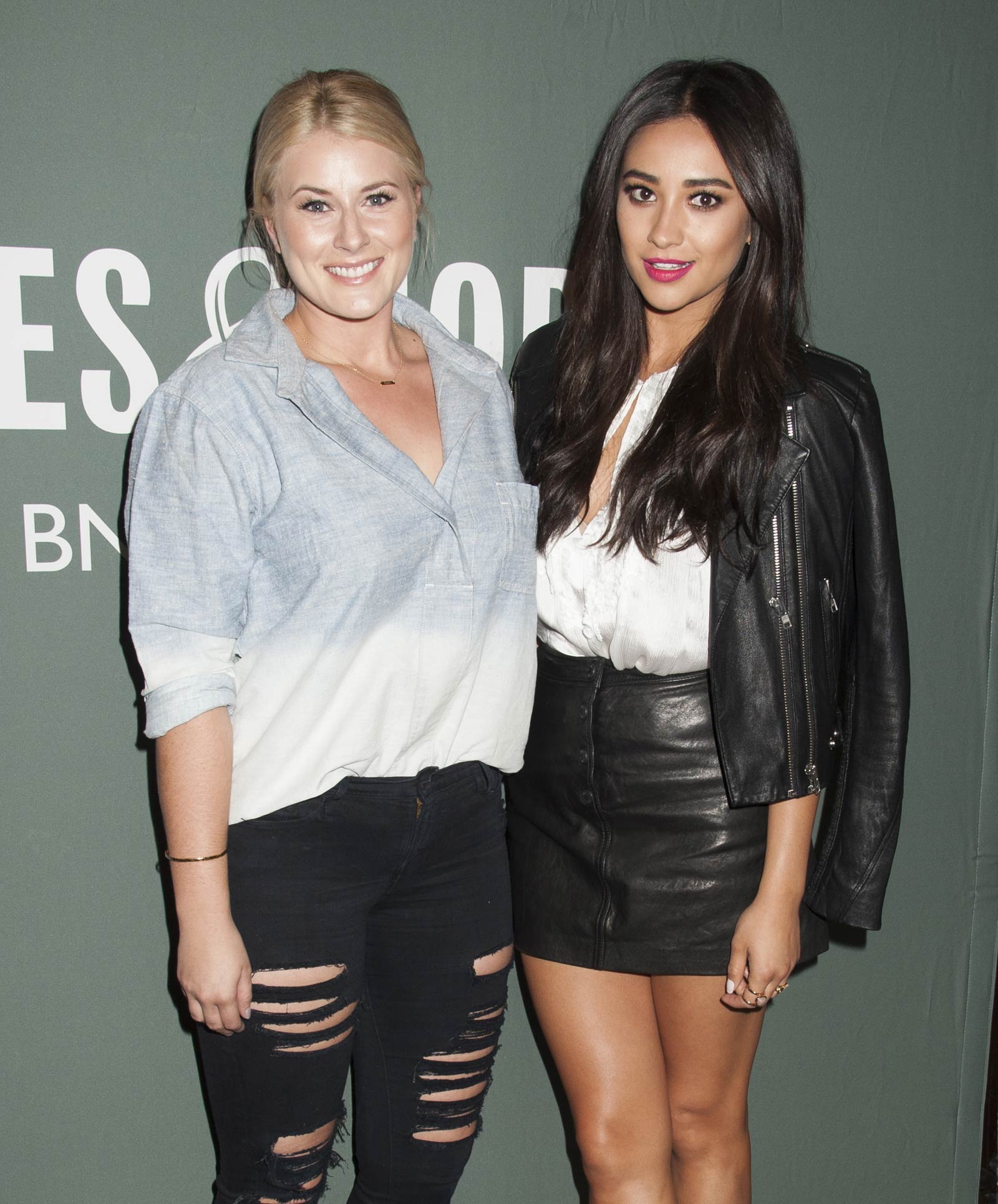 Shay Mitchell promotes her new book Bliss