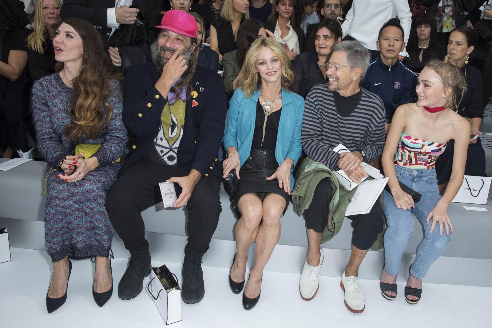 Vanessa Paradis at Paris Fashion Week Womenswear SS 2016