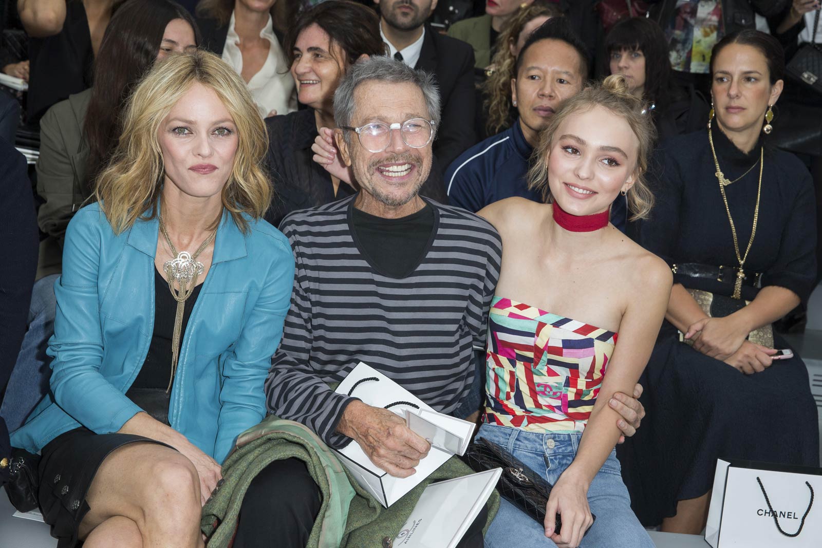 Vanessa Paradis at Paris Fashion Week Womenswear SS 2016