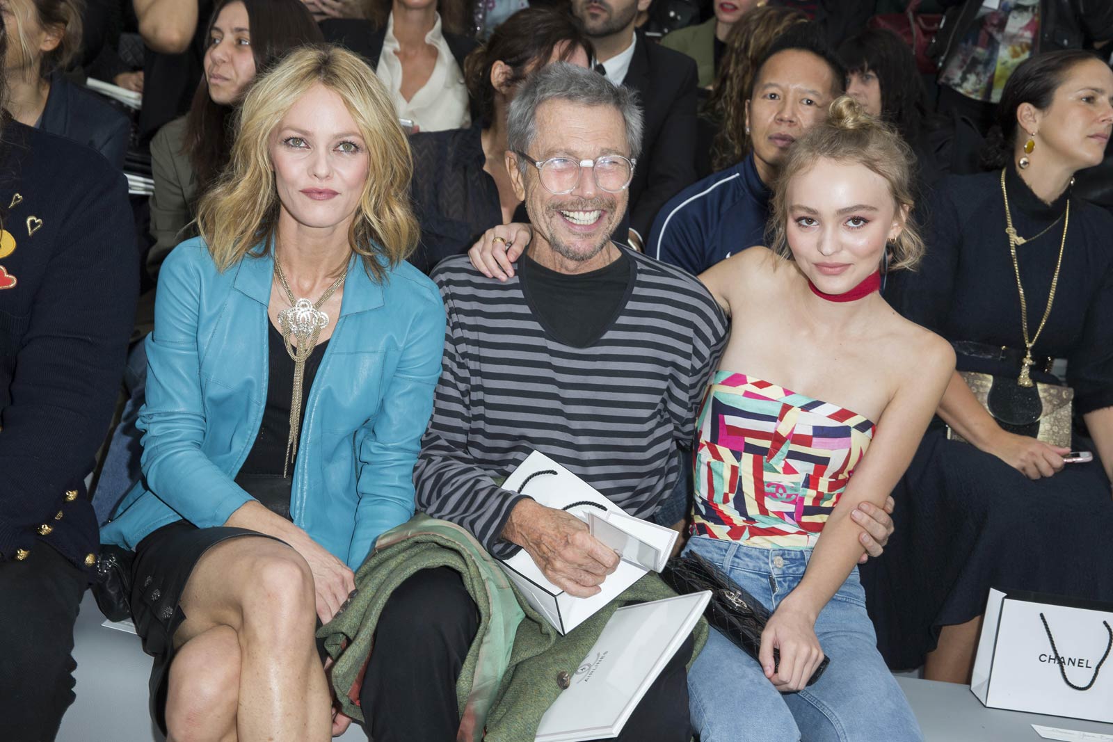 Vanessa Paradis at Paris Fashion Week Womenswear SS 2016