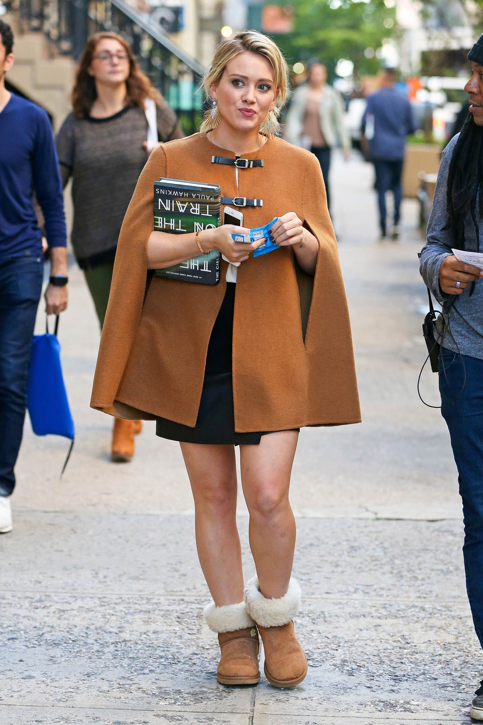 Hilary Duff on the set of Younger in NYC