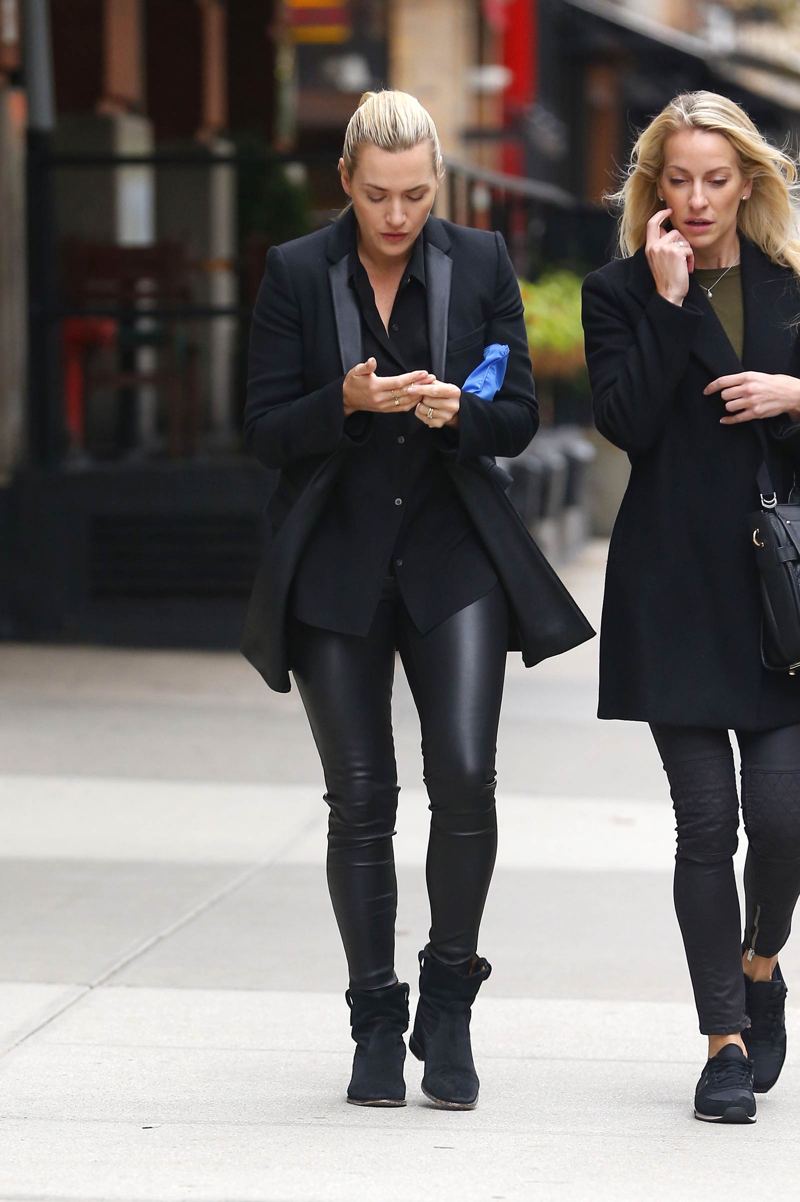 Kate Winslet out and about in New York