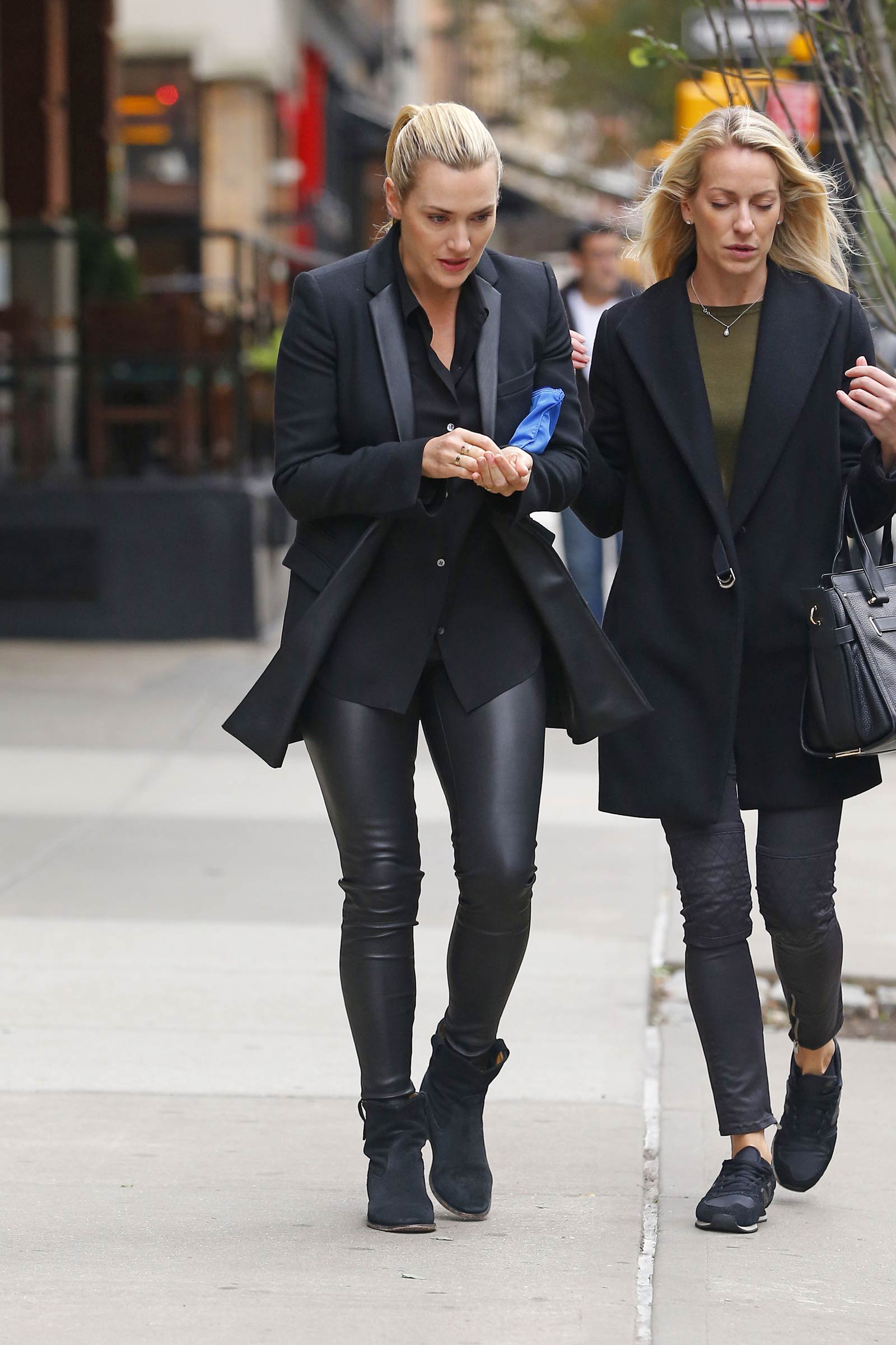 Kate Winslet out and about in New York
