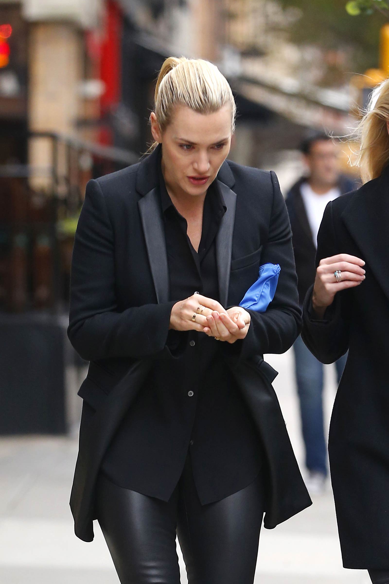 Kate Winslet out and about in New York