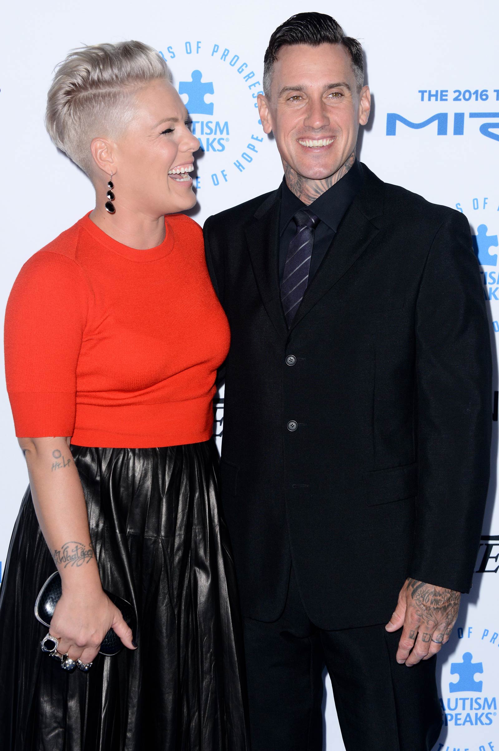 Pink attends Autism Speaks To Los Angeles Celebrity Chef Gala