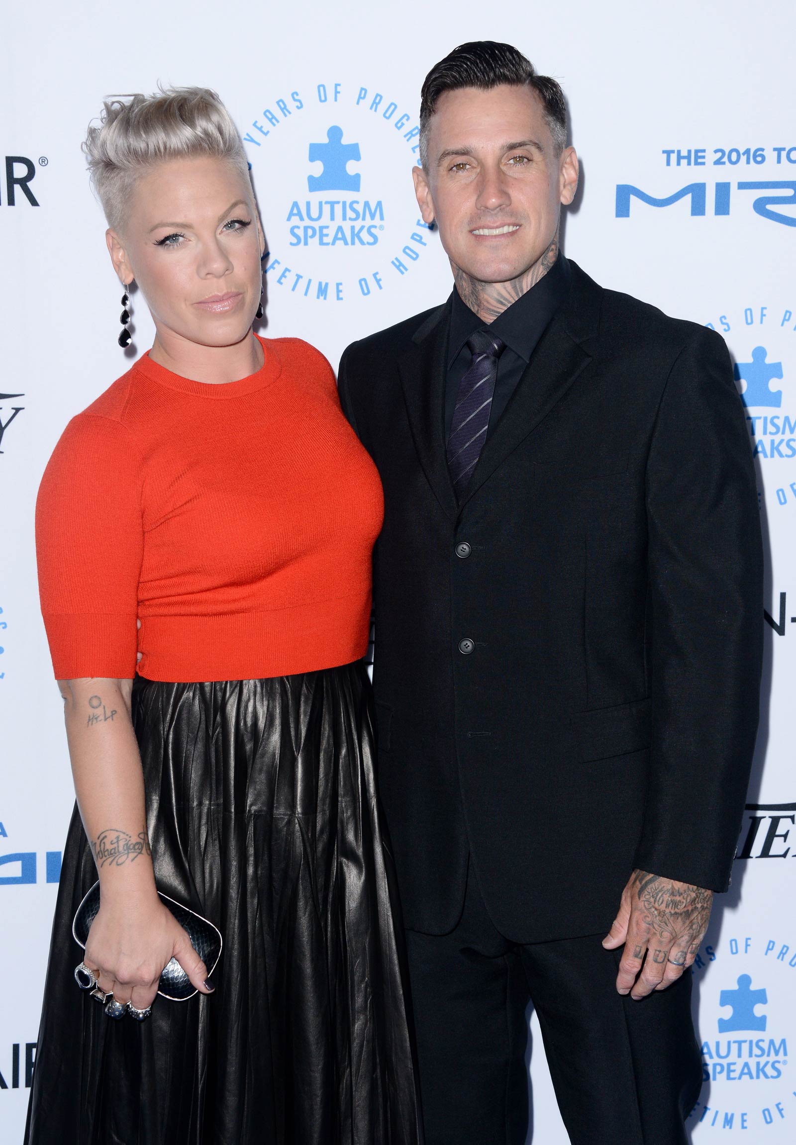 Pink attends Autism Speaks To Los Angeles Celebrity Chef Gala