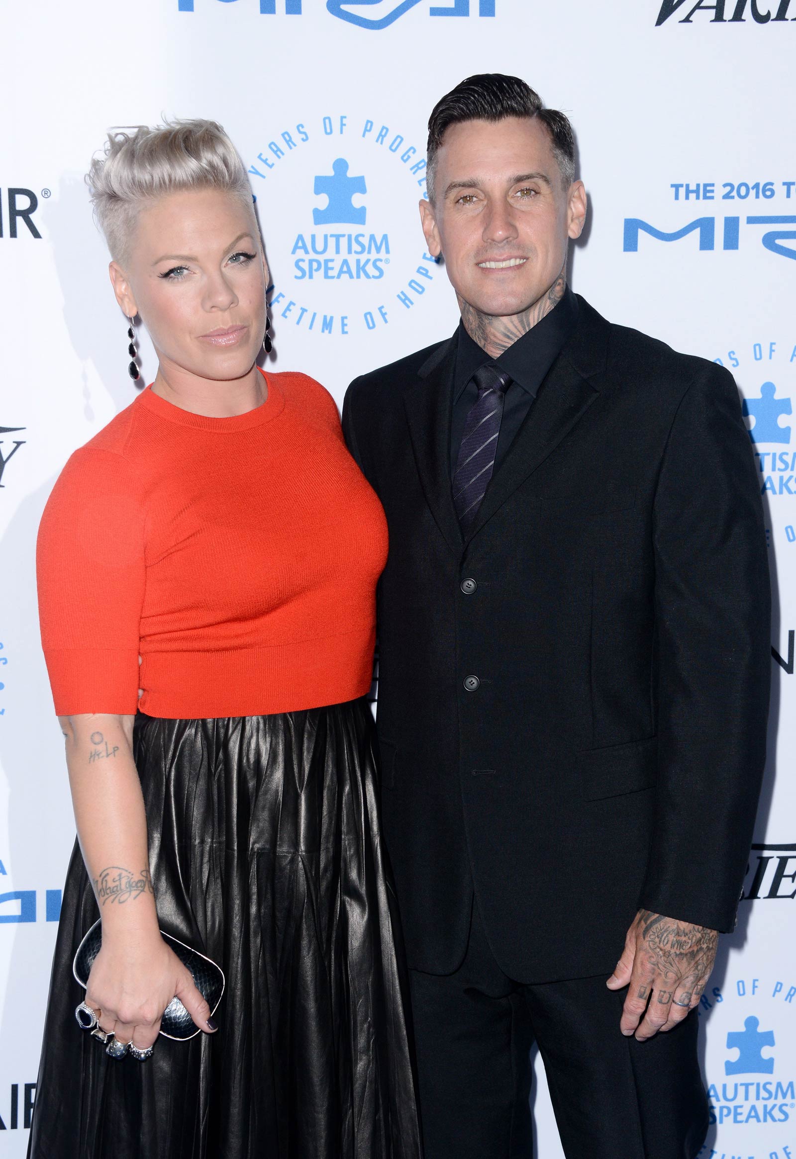 Pink attends Autism Speaks To Los Angeles Celebrity Chef Gala