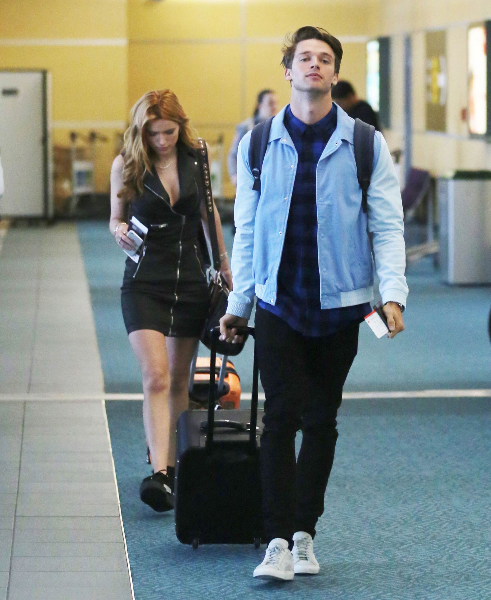 Bella Thorne at Vancouver Airport