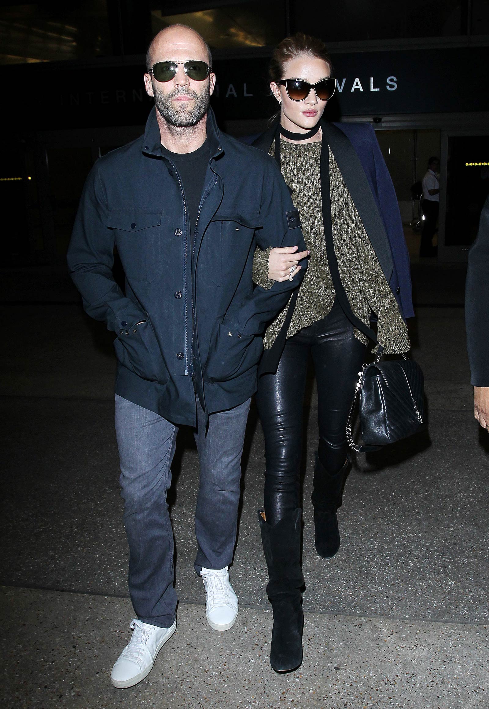 Rosie Huntington Whiteley at LAX