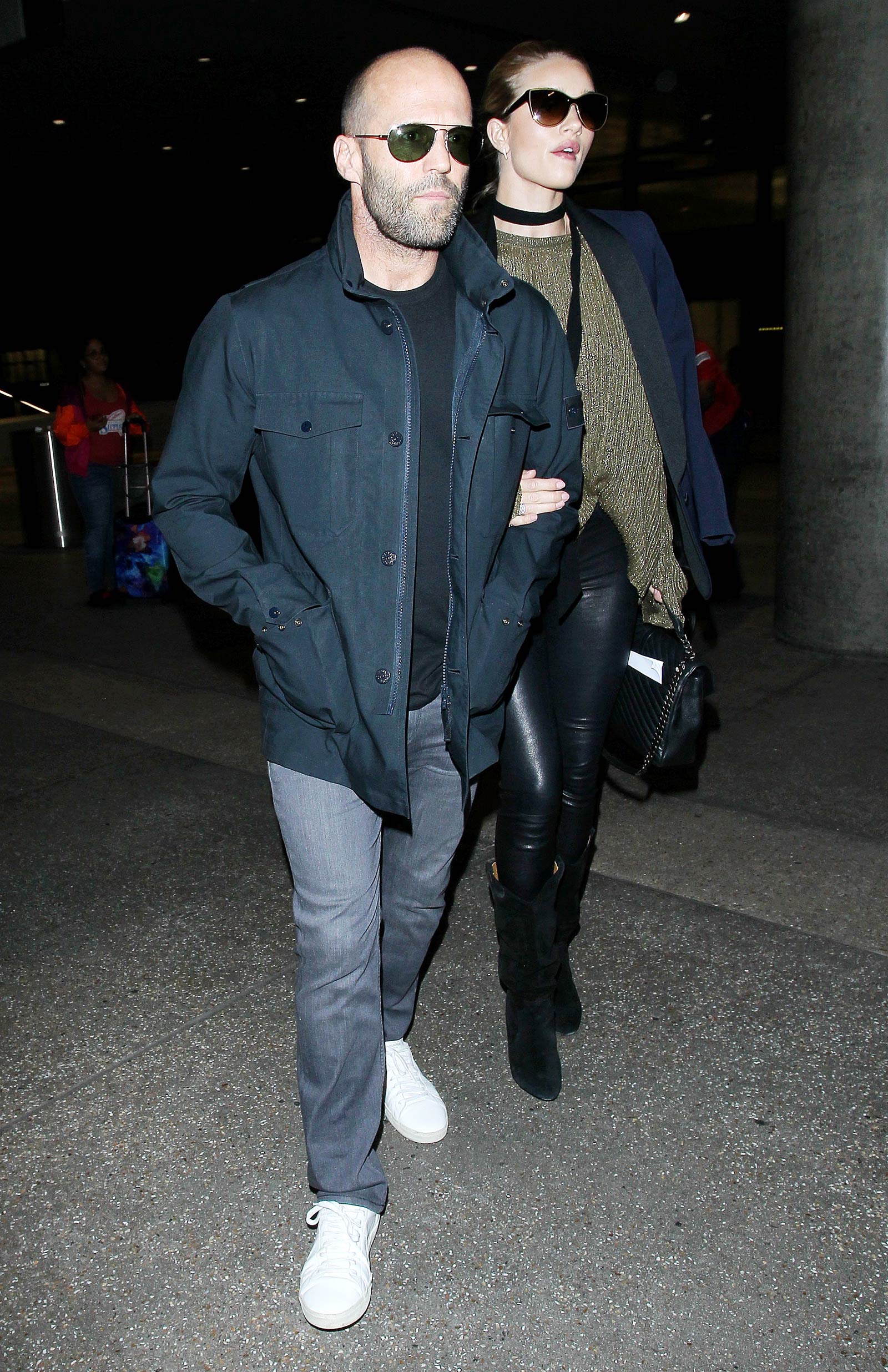 Rosie Huntington Whiteley at LAX