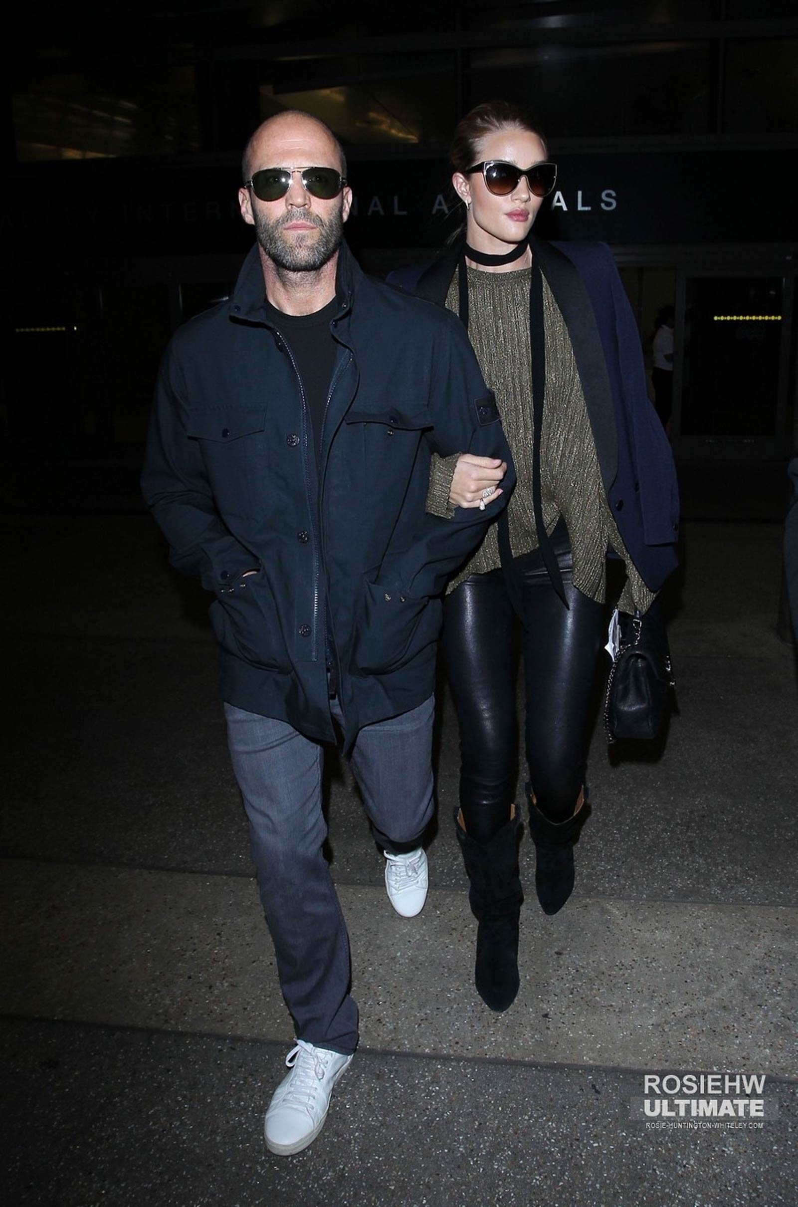 Rosie Huntington Whiteley at LAX