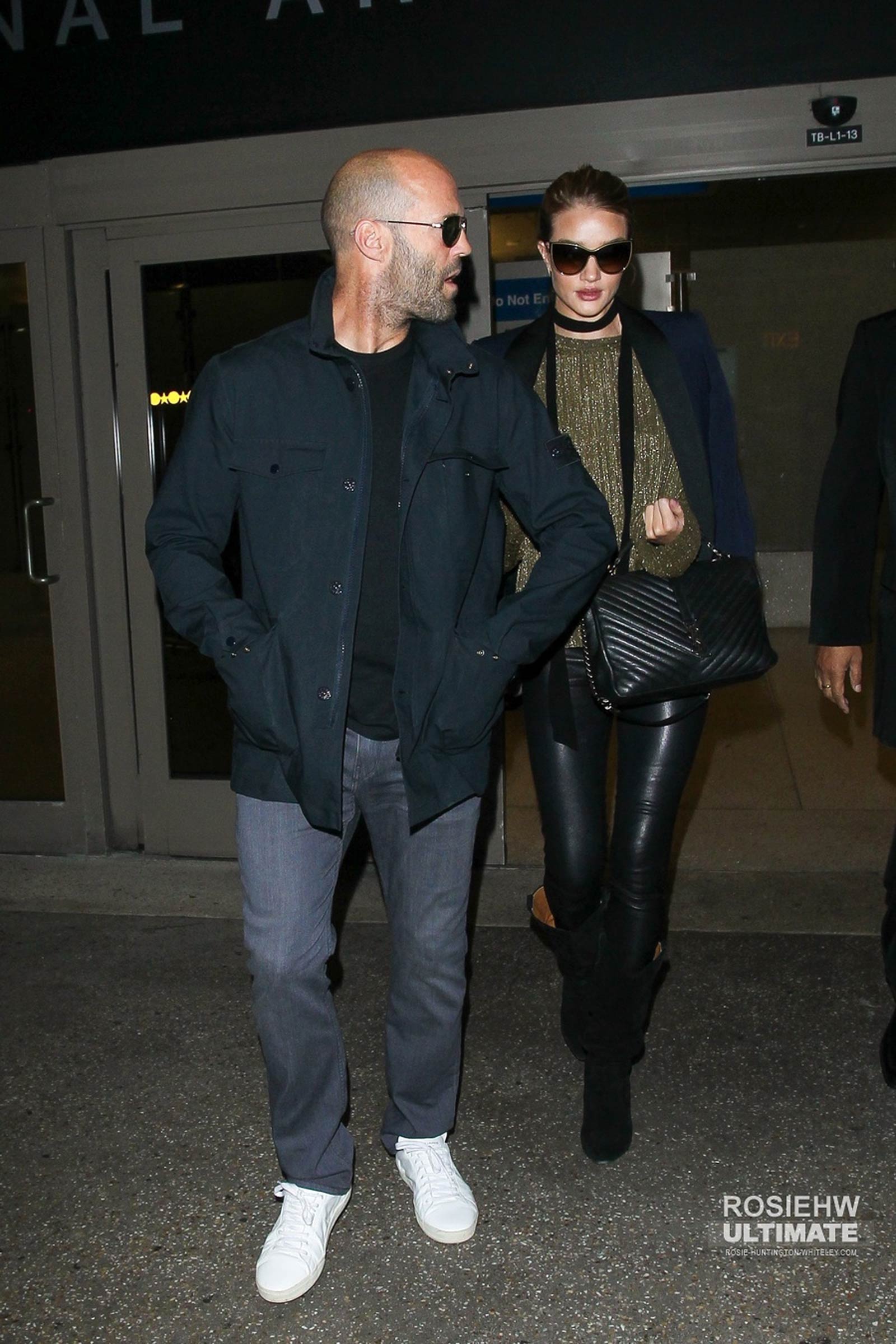 Rosie Huntington Whiteley at LAX