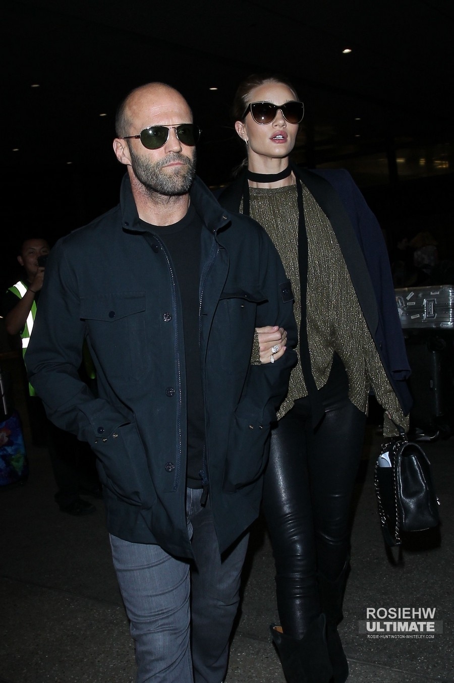 Rosie Huntington Whiteley at LAX