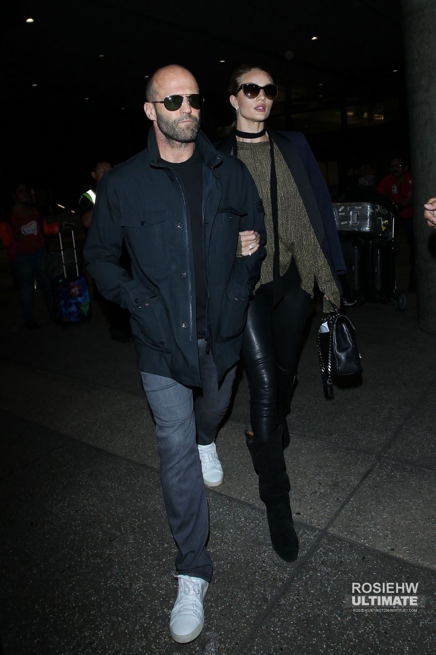 Rosie Huntington Whiteley at LAX