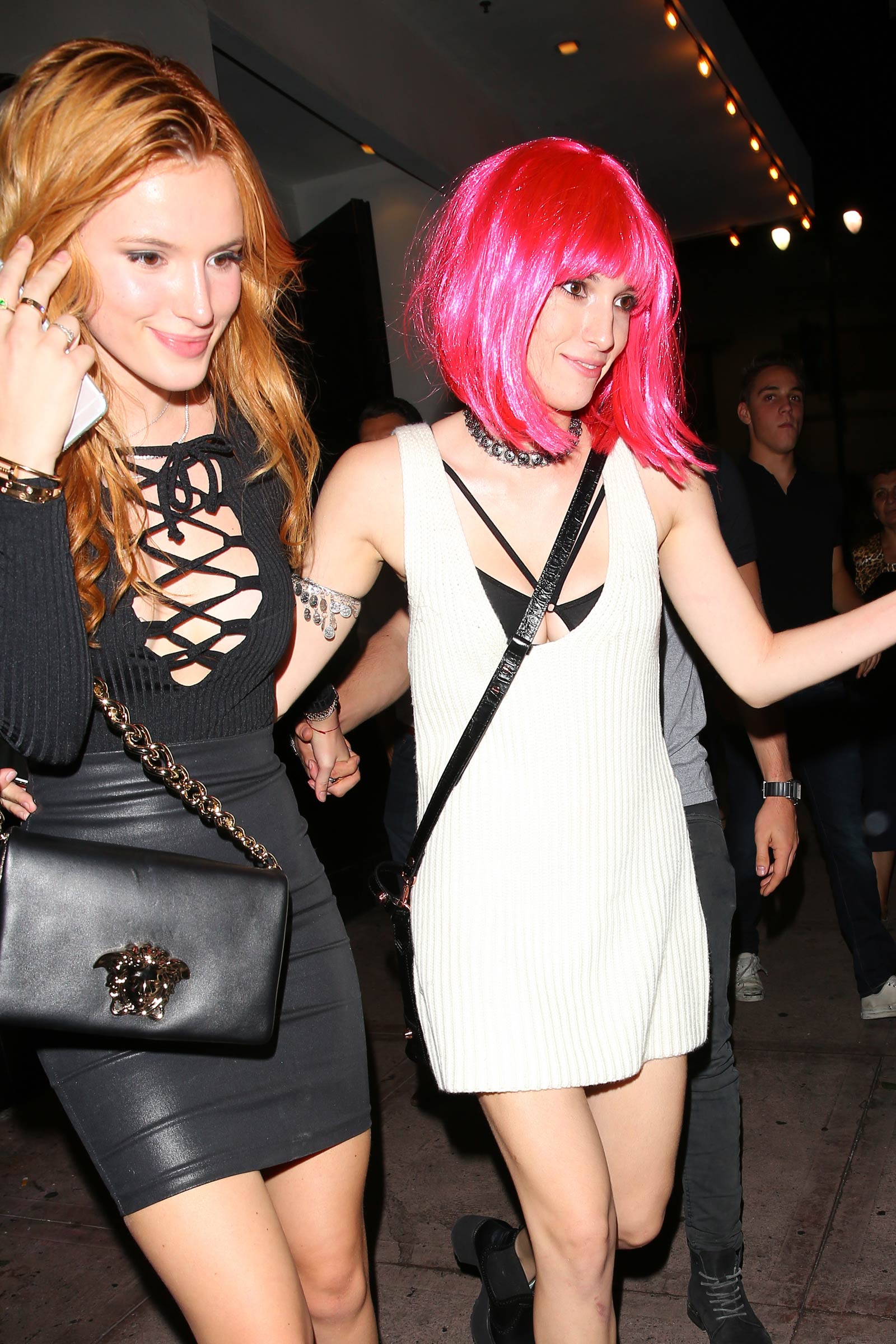 Bella Thorne leaving Beso Restaurant in Hollywood