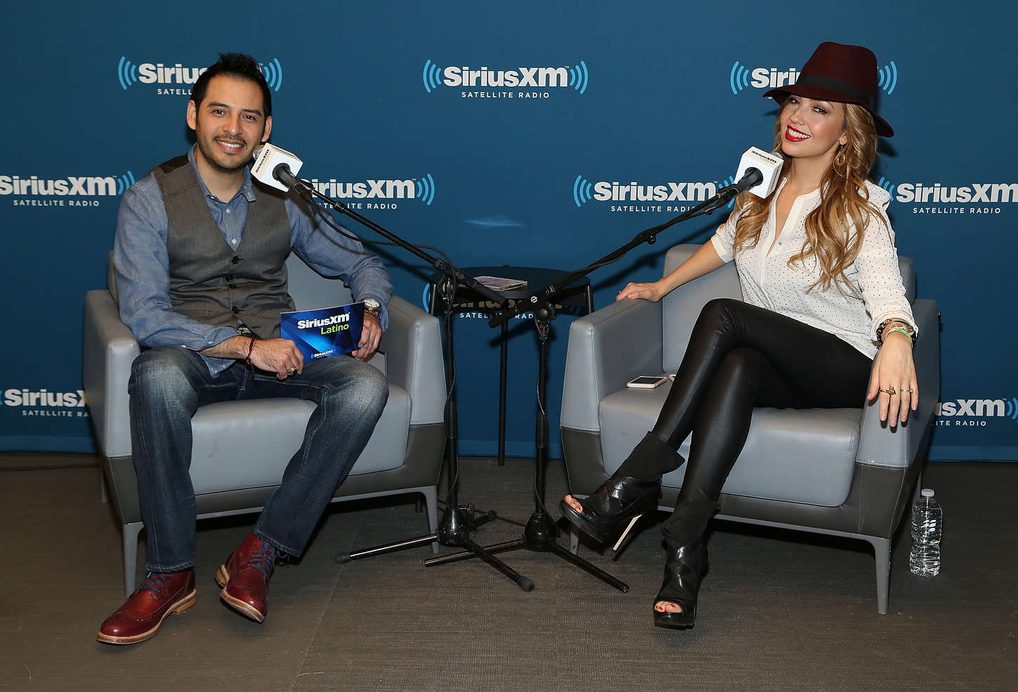 Thalia visits The SiriusXM Studios for SiriusXM’s ICONOS With Thalia