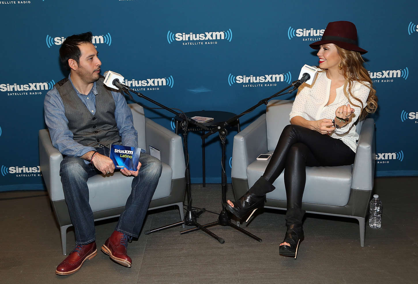 Thalia visits The SiriusXM Studios for SiriusXM’s ICONOS With Thalia