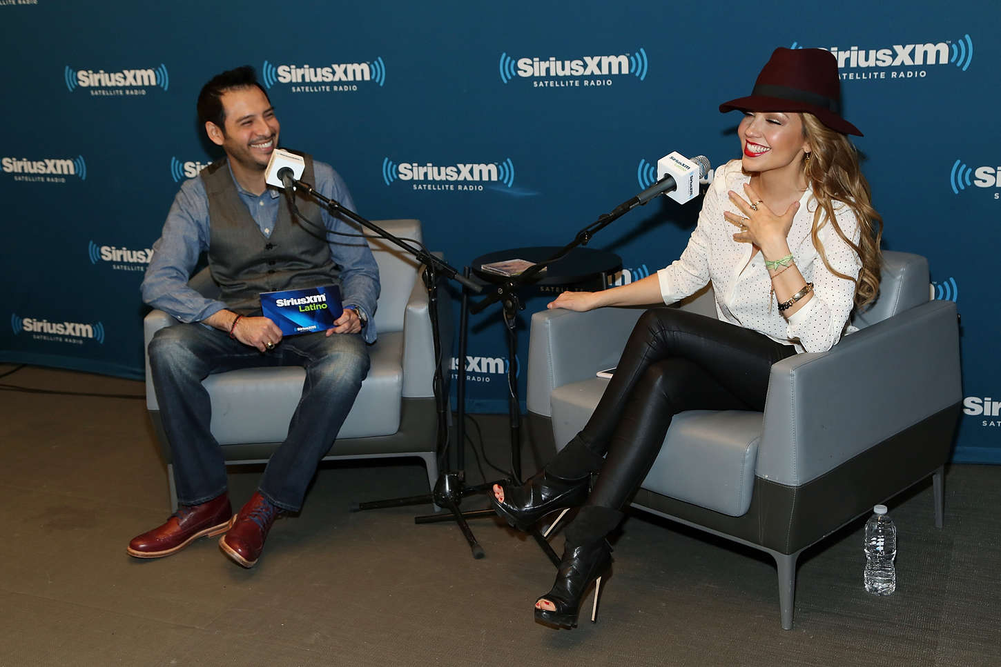 Thalia visits The SiriusXM Studios for SiriusXM’s ICONOS With Thalia