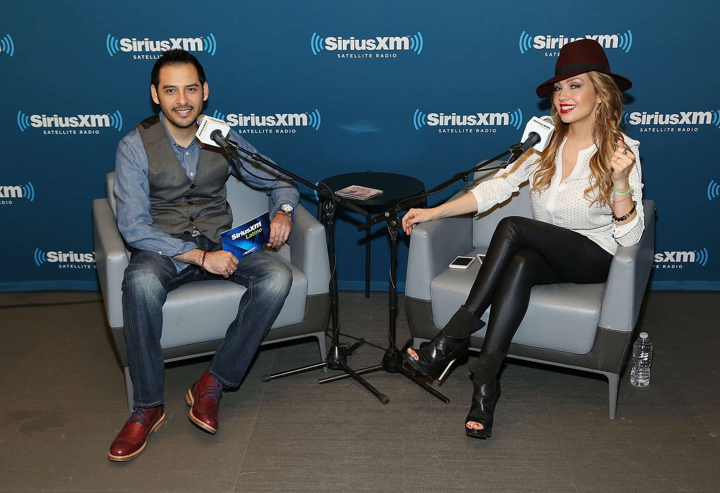 Thalia visits The SiriusXM Studios for SiriusXM’s ICONOS With Thalia