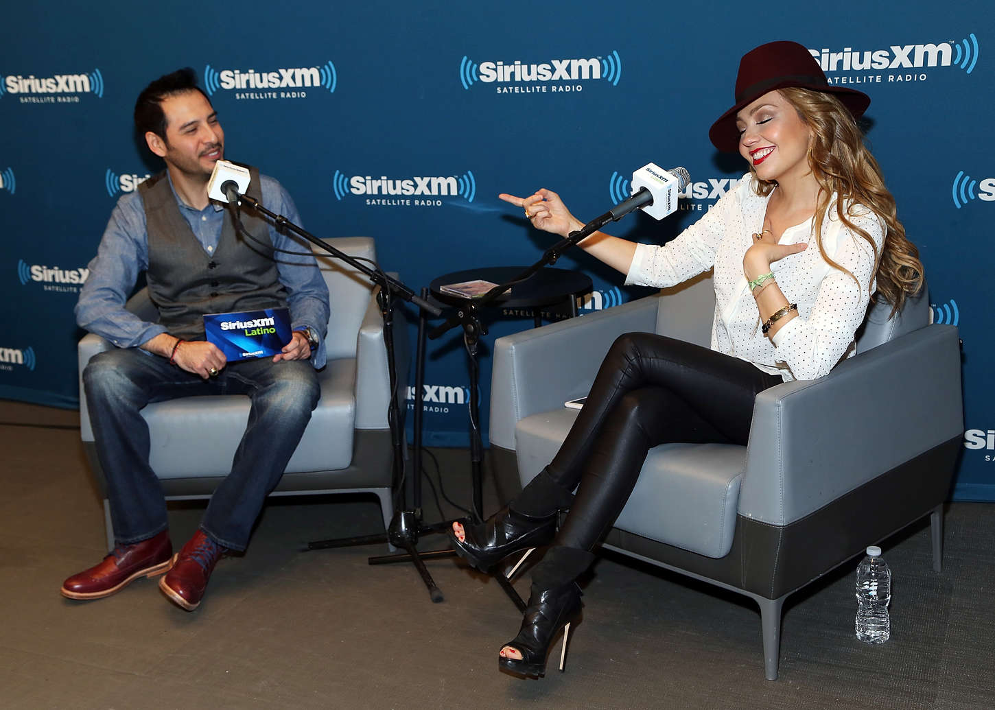 Thalia visits The SiriusXM Studios for SiriusXM’s ICONOS With Thalia