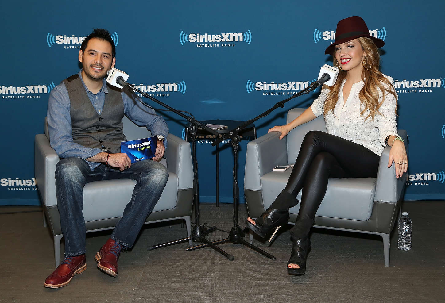 Thalia visits The SiriusXM Studios for SiriusXM’s ICONOS With Thalia