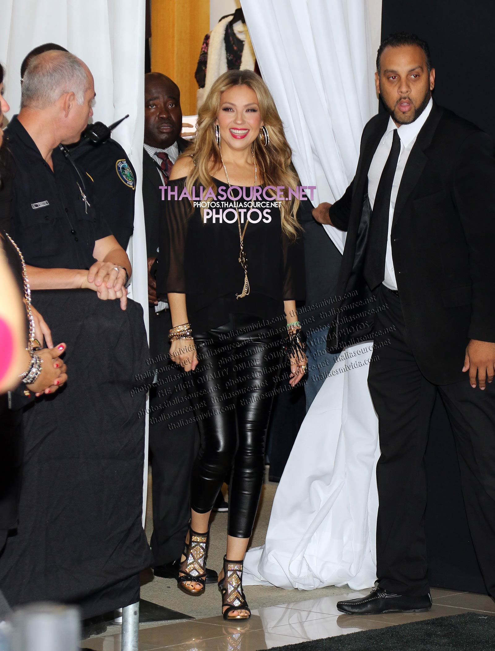 Thalia attends Fall Collection Launch and Meet and Greet