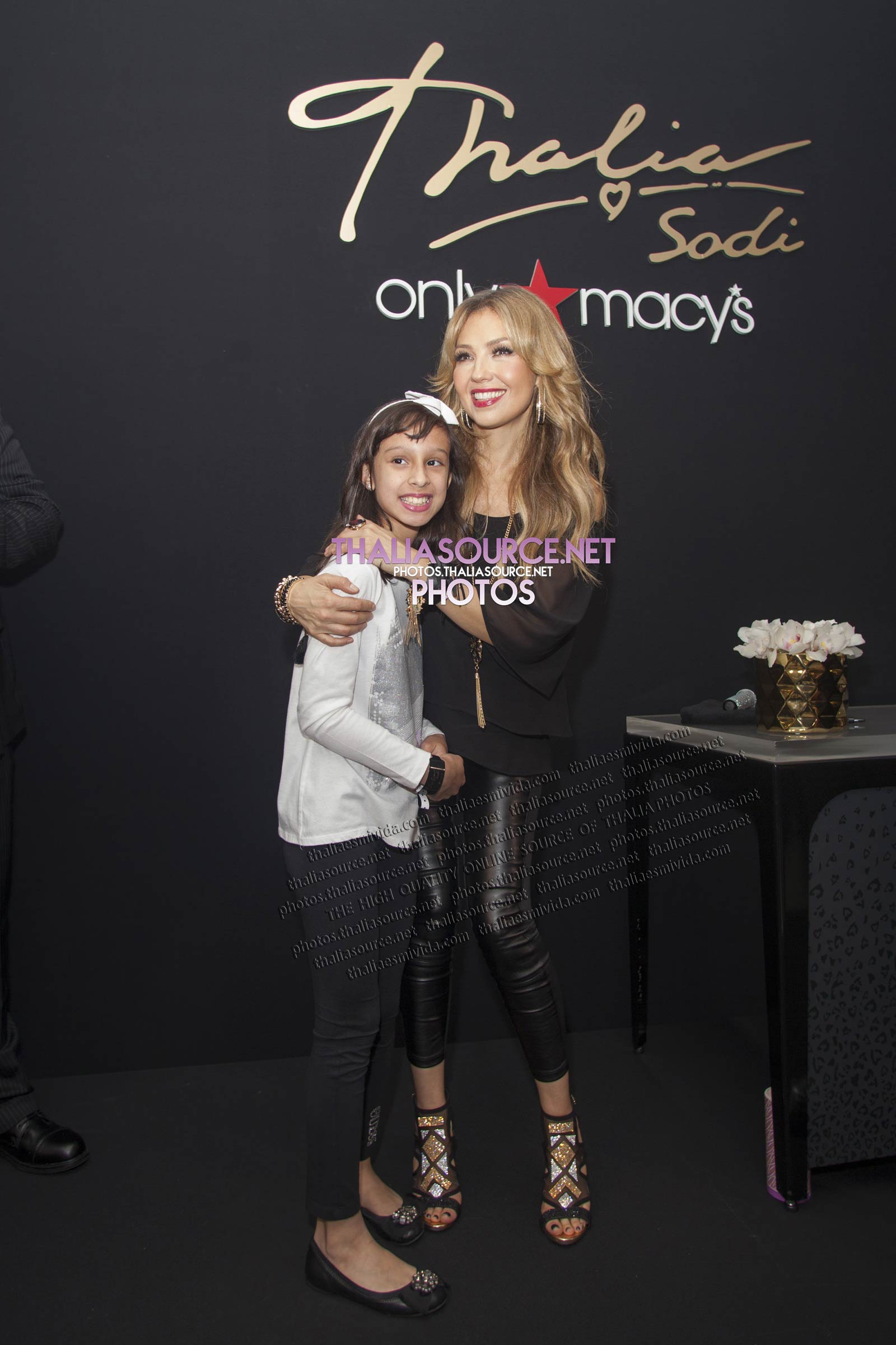 Thalia attends Fall Collection Launch and Meet and Greet