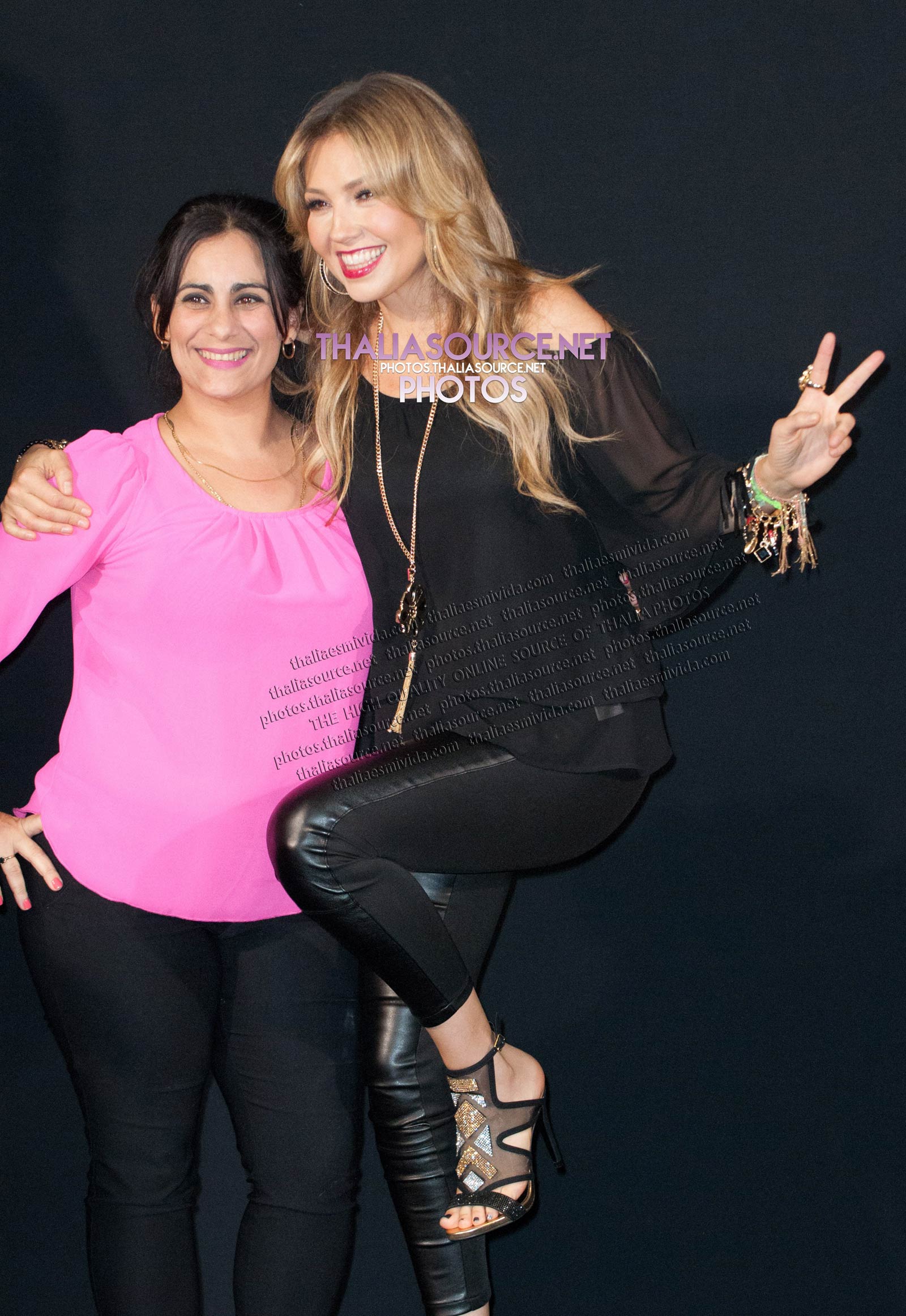 Thalia attends Fall Collection Launch and Meet and Greet