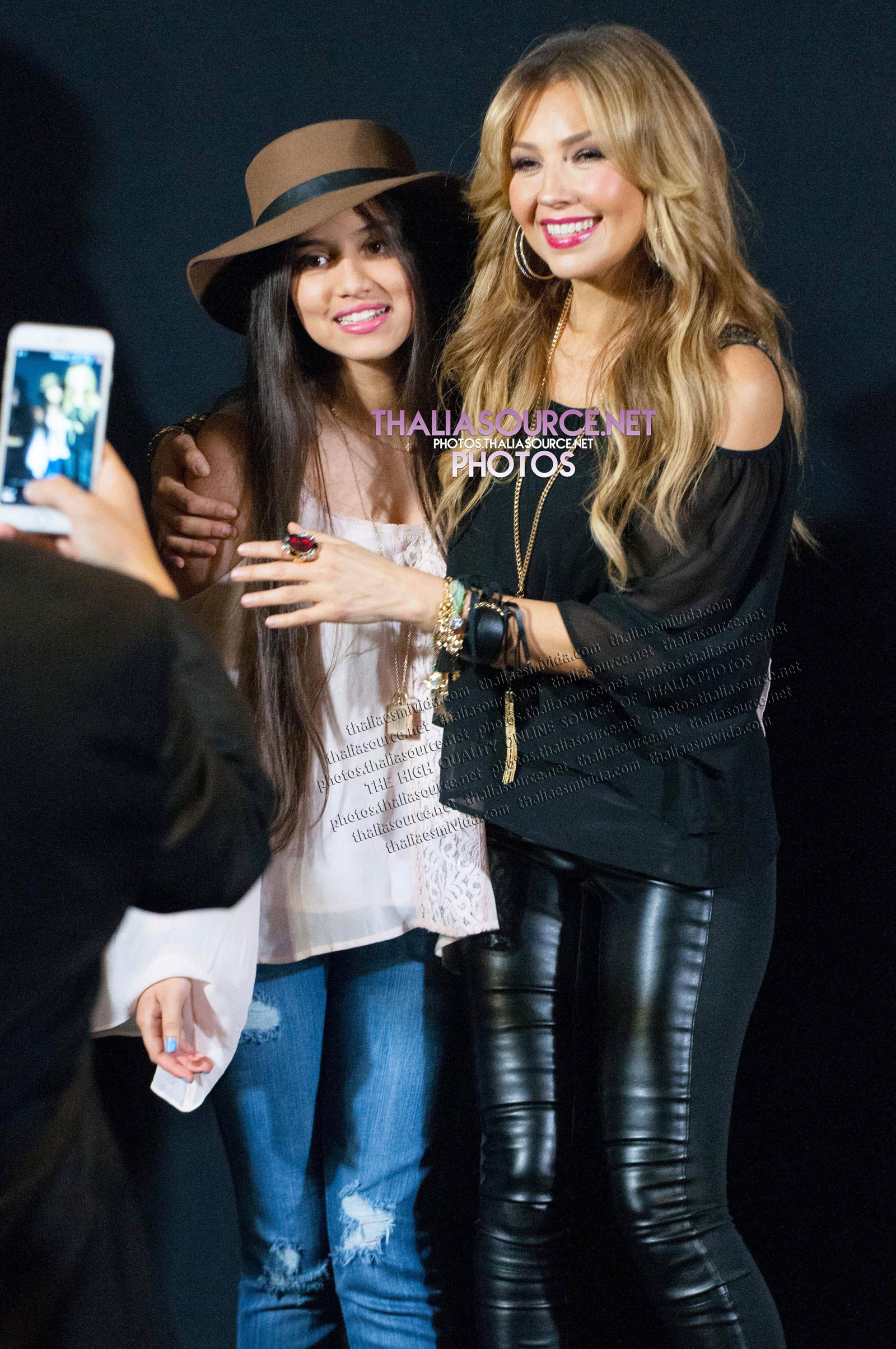 Thalia attends Fall Collection Launch and Meet and Greet