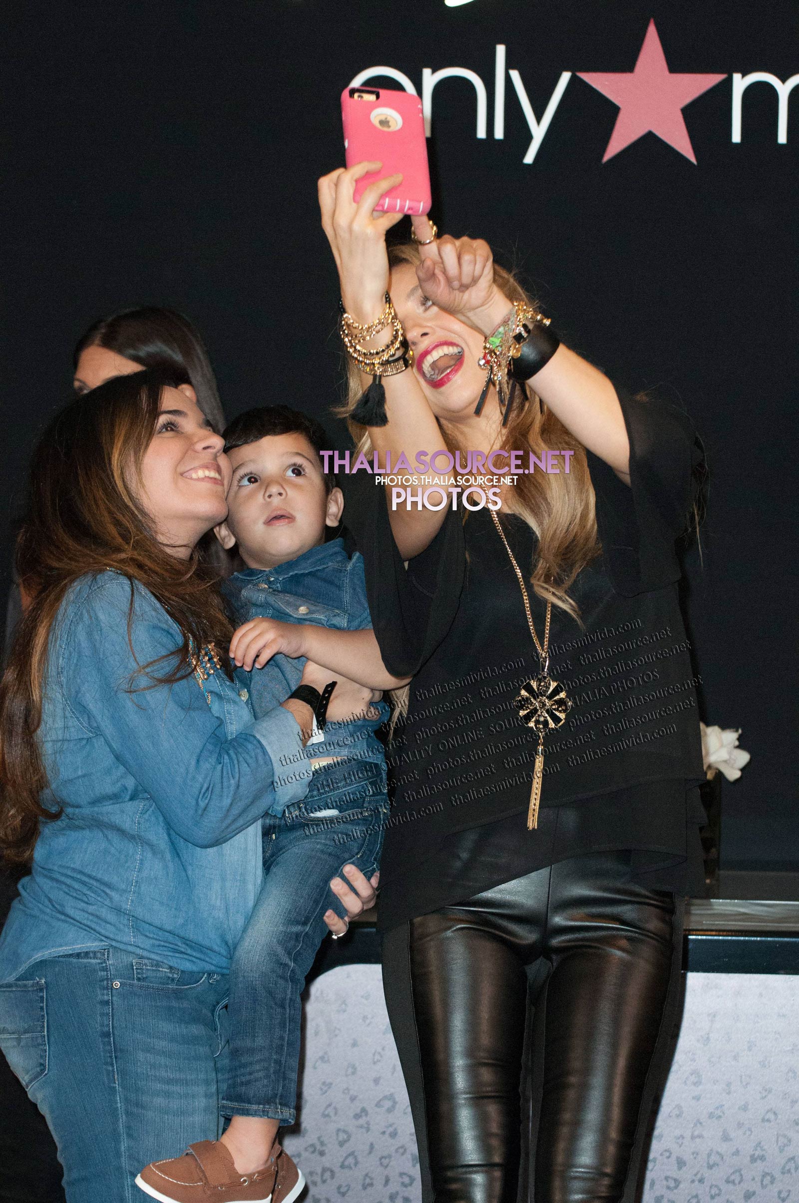 Thalia attends Fall Collection Launch and Meet and Greet