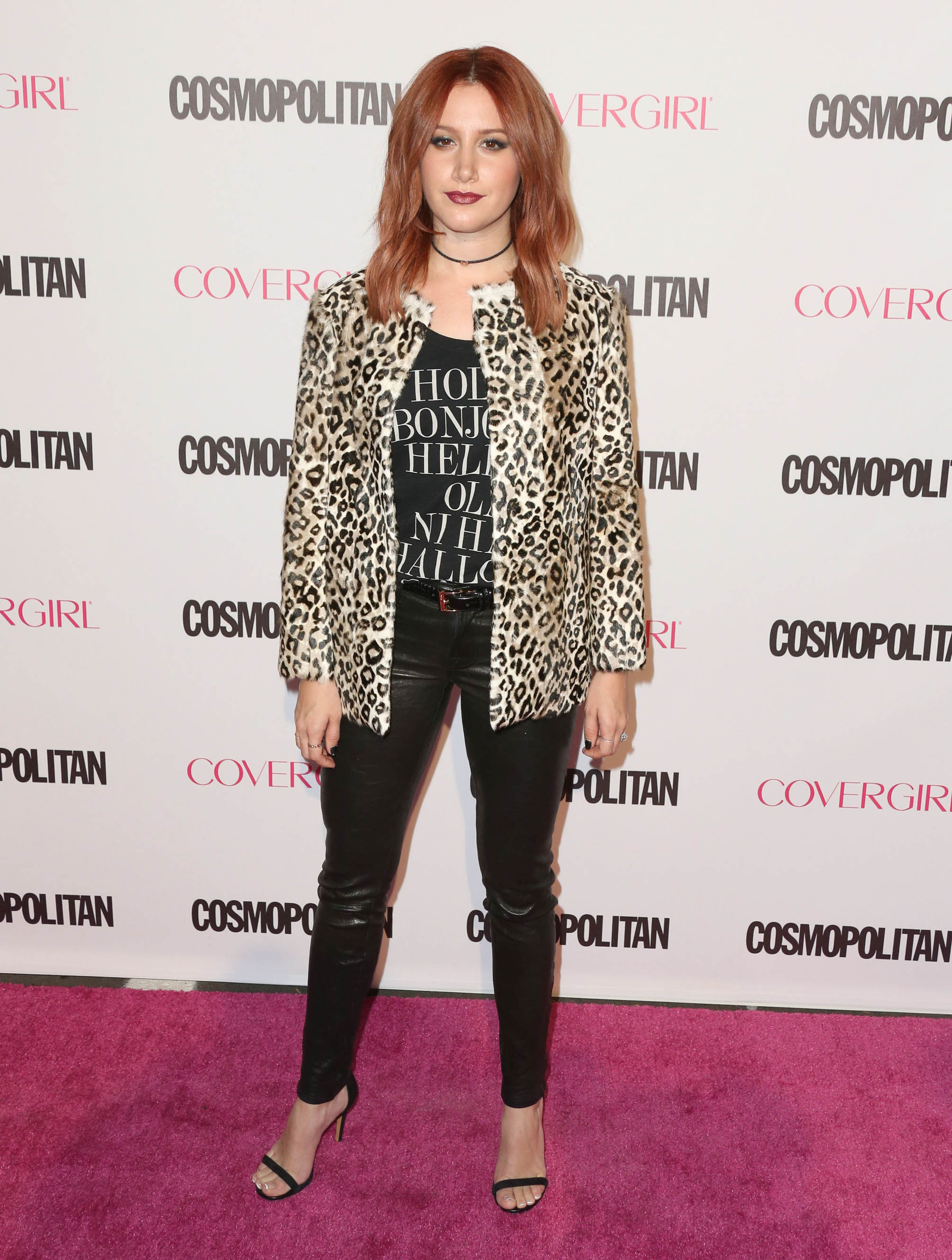 Ashley Tisdale attends Cosmopolitan Magazine’s 50th Birthday Celebration