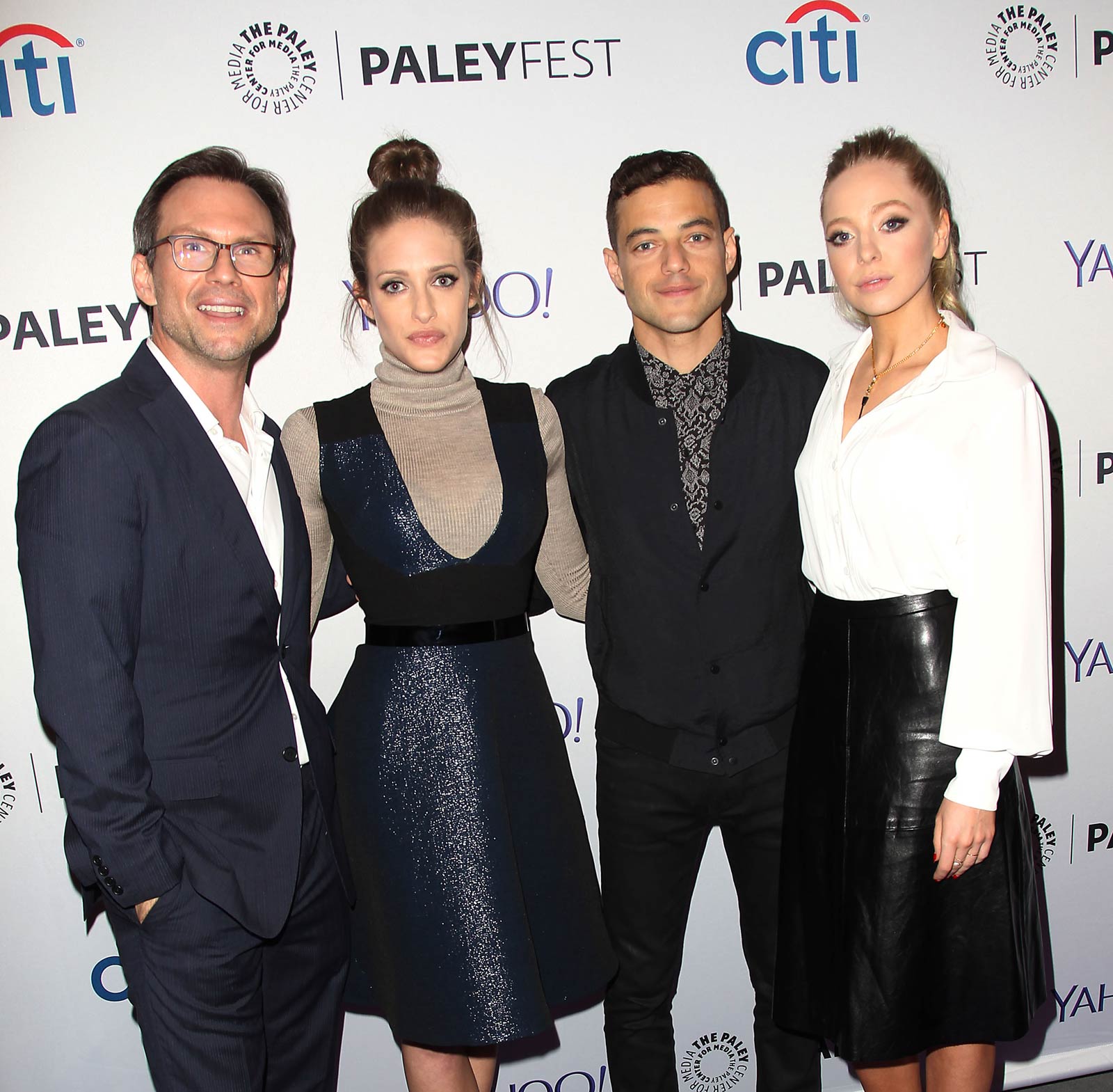 Portia Doubleday at Mr Robot panel held during 2015 PaleyFest