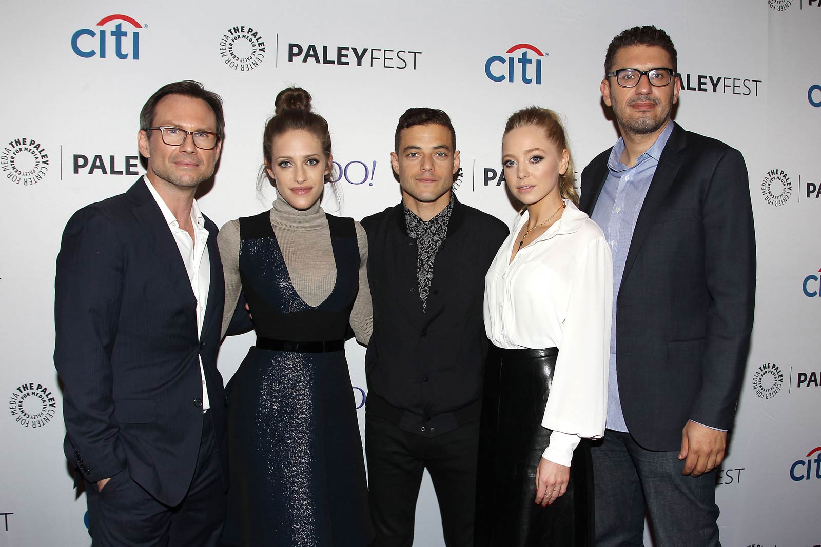 Portia Doubleday at Mr Robot panel held during 2015 PaleyFest