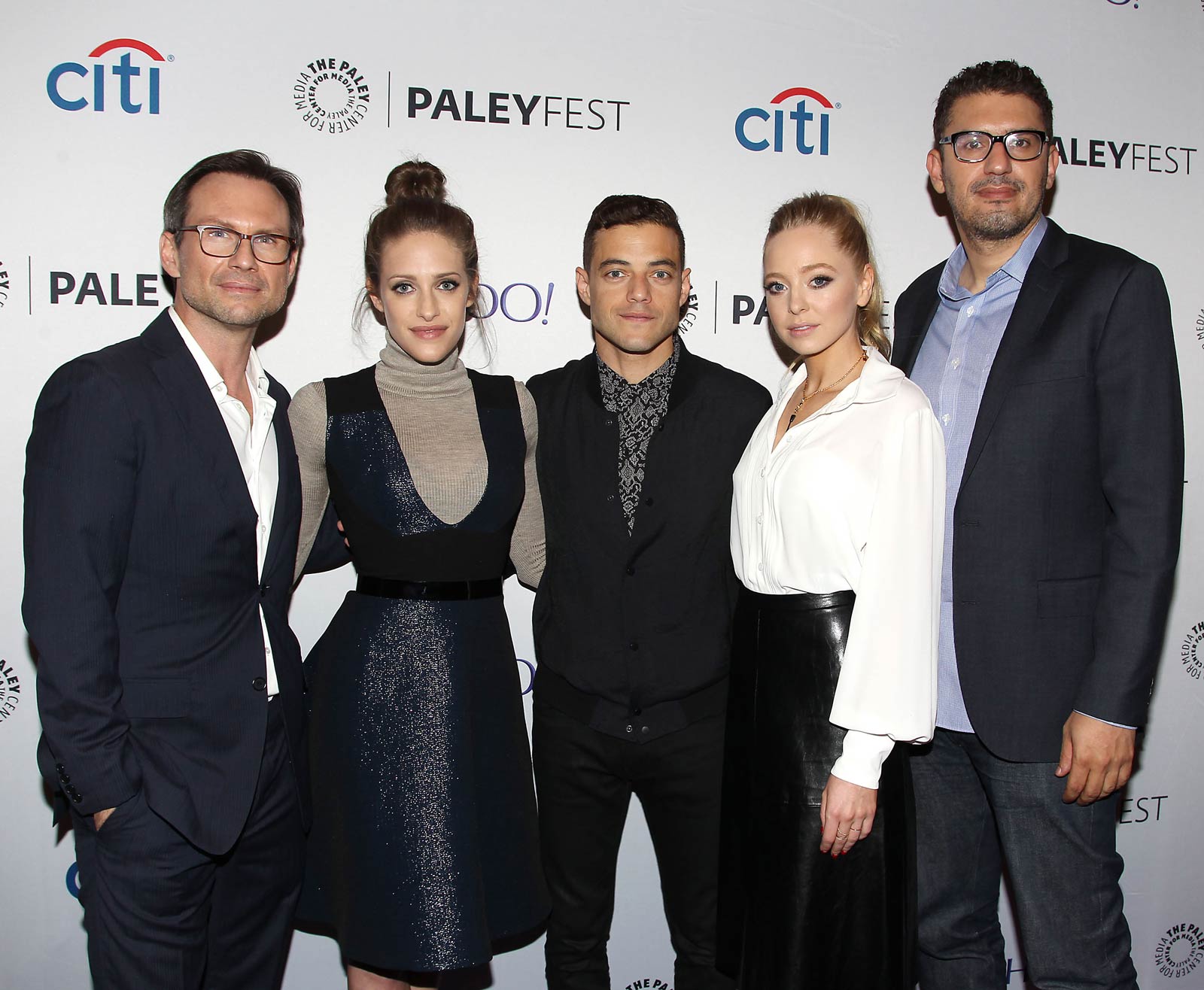 Portia Doubleday at Mr Robot panel held during 2015 PaleyFest