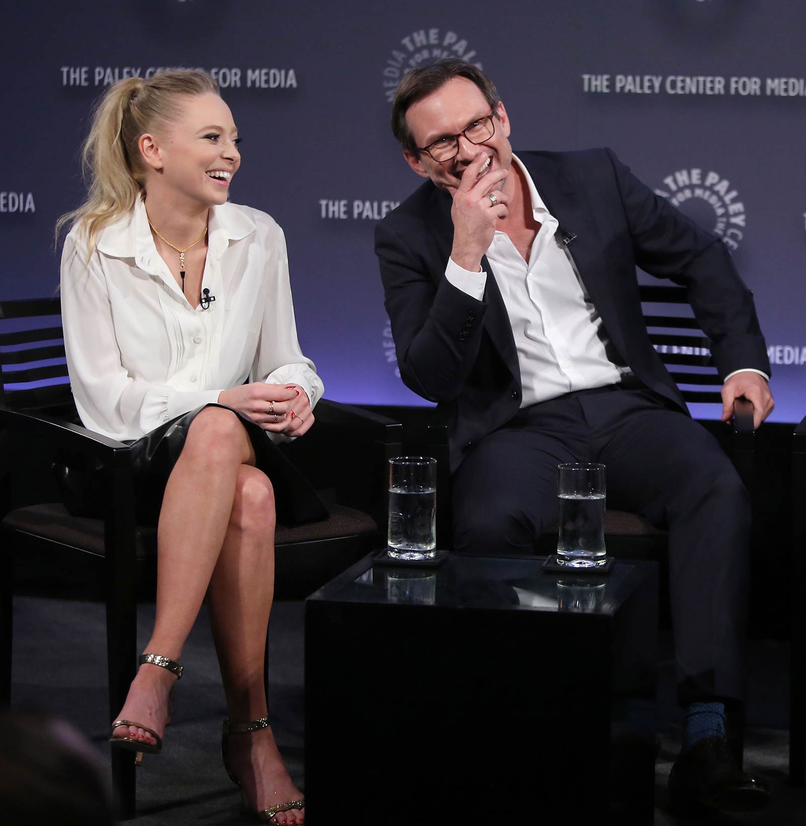 Portia Doubleday at Mr Robot panel held during 2015 PaleyFest