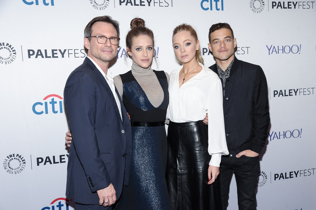 Portia Doubleday at Mr Robot panel held during 2015 PaleyFest