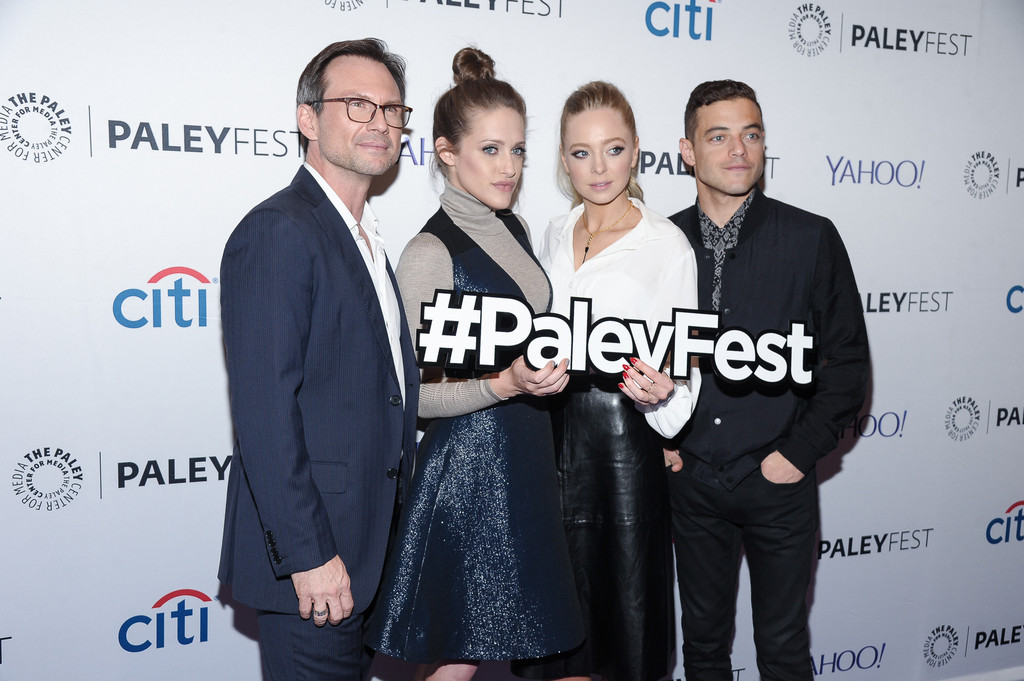 Portia Doubleday at Mr Robot panel held during 2015 PaleyFest