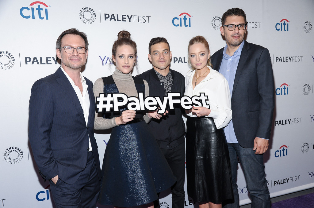 Portia Doubleday at Mr Robot panel held during 2015 PaleyFest