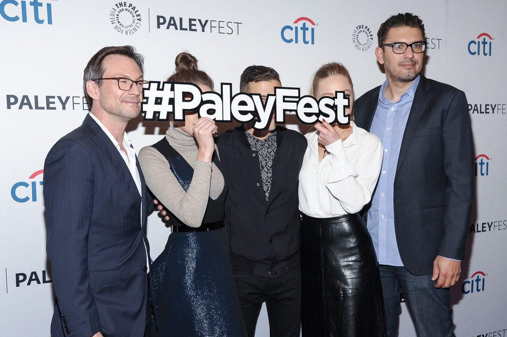 Portia Doubleday at Mr Robot panel held during 2015 PaleyFest