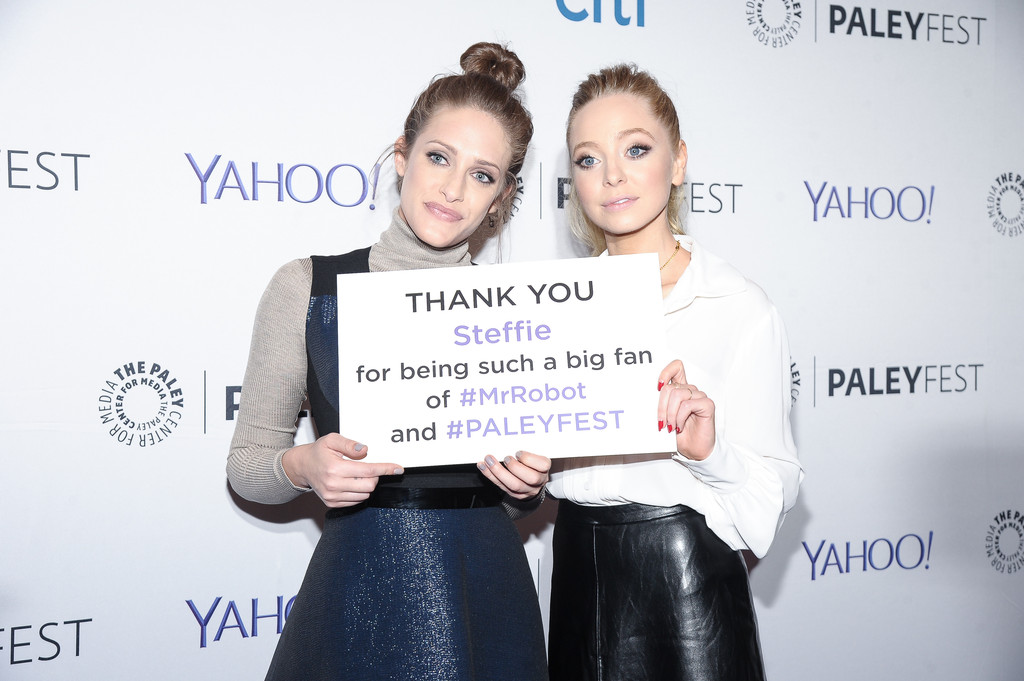 Portia Doubleday at Mr Robot panel held during 2015 PaleyFest