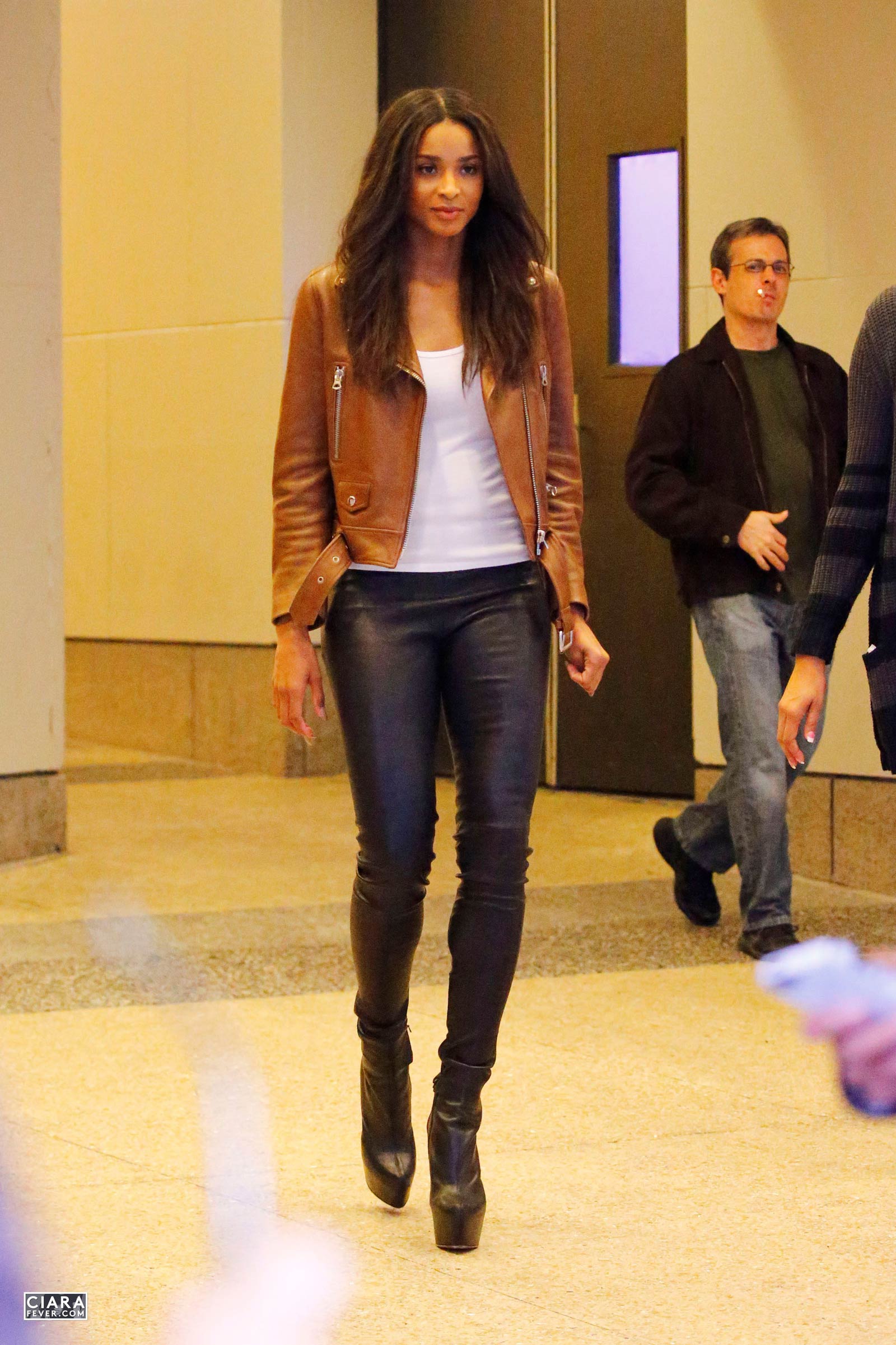 Ciara leaving MTV studios