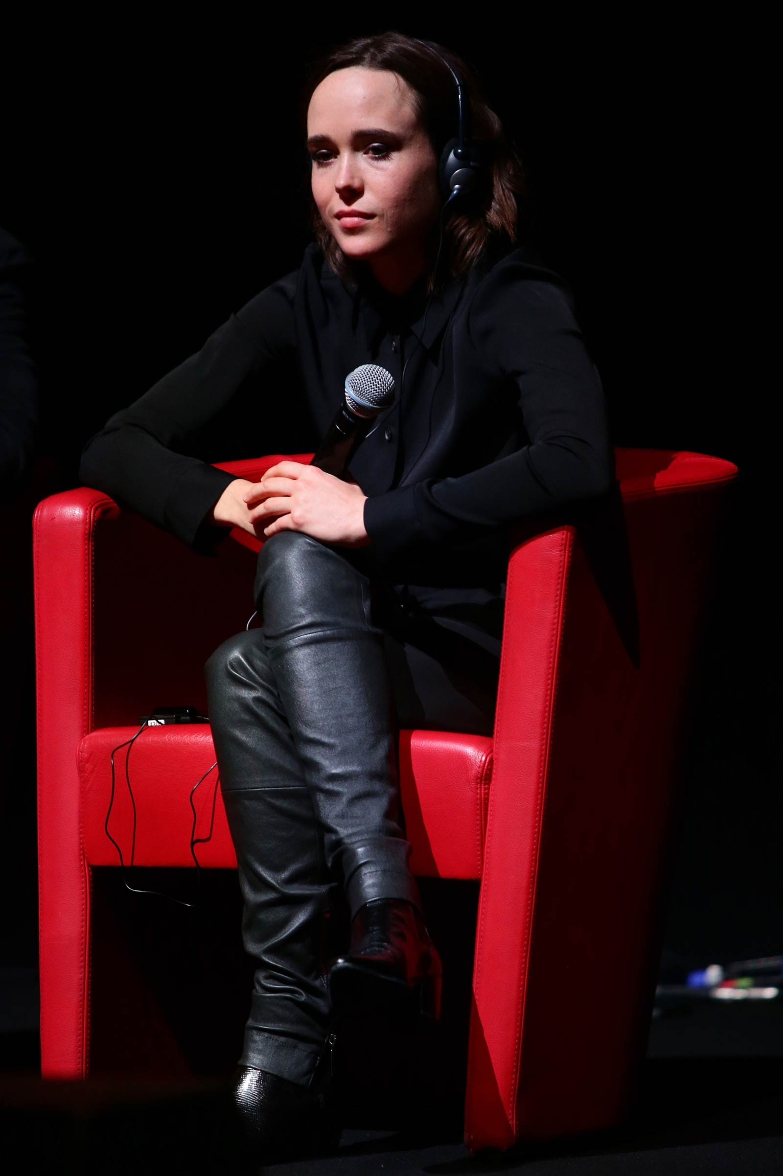 Ellen Page attends Freeheld Press Conference