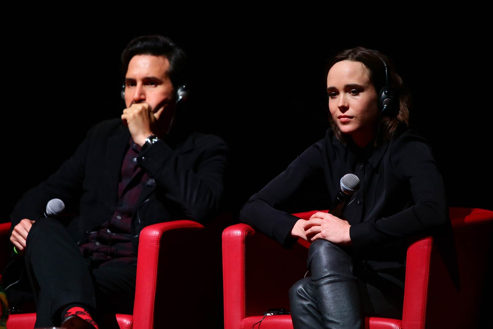 Ellen Page attends Freeheld Press Conference