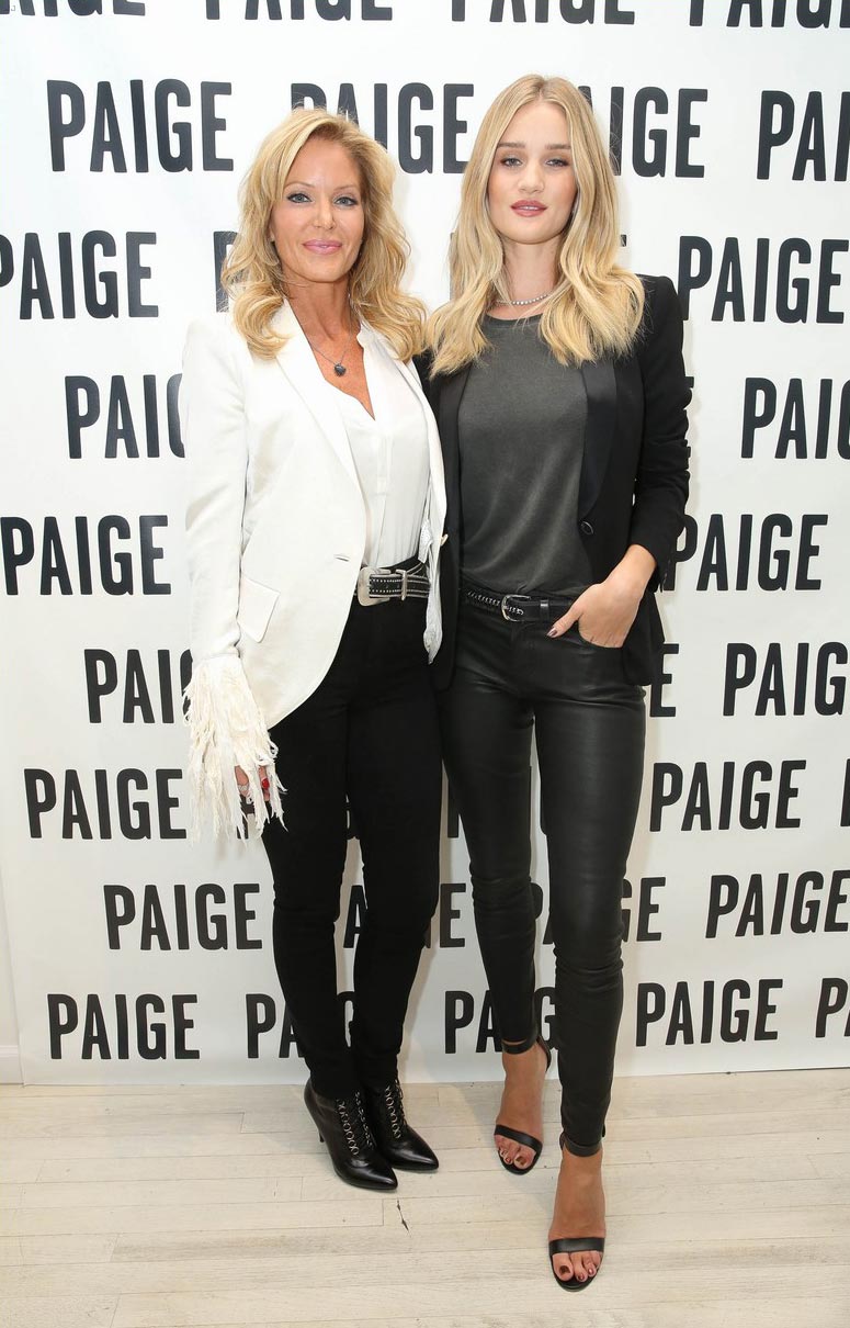 Rosie Huntington-Whiteley attend PAIGE SoHo Event