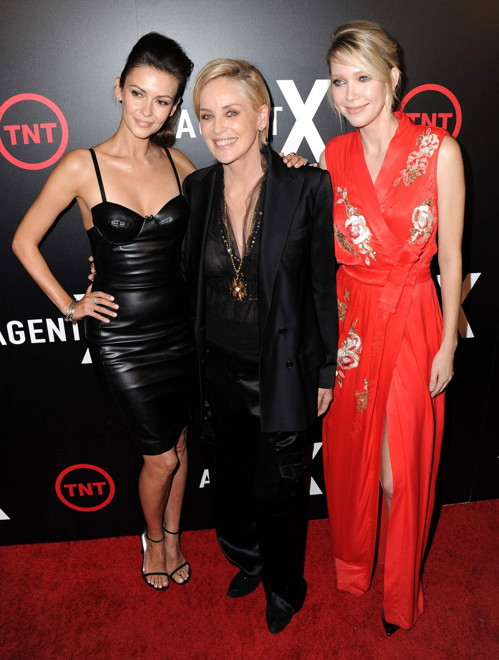 Olga Fonda attends the premiere of TNT’s Agent X