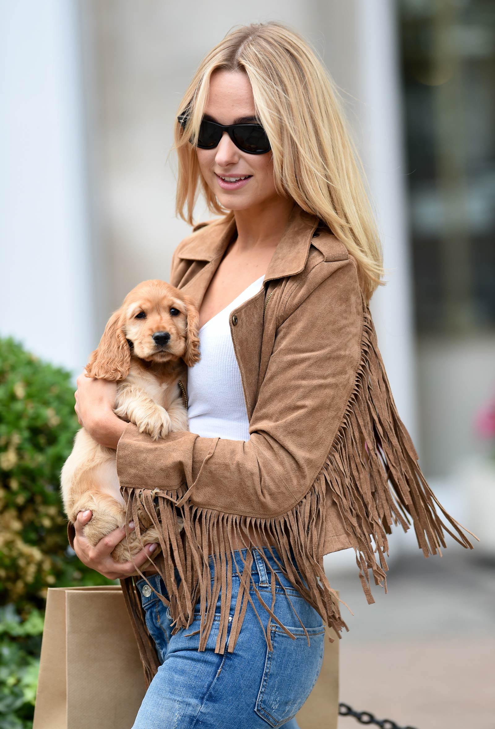 Kimberley Garner out in London