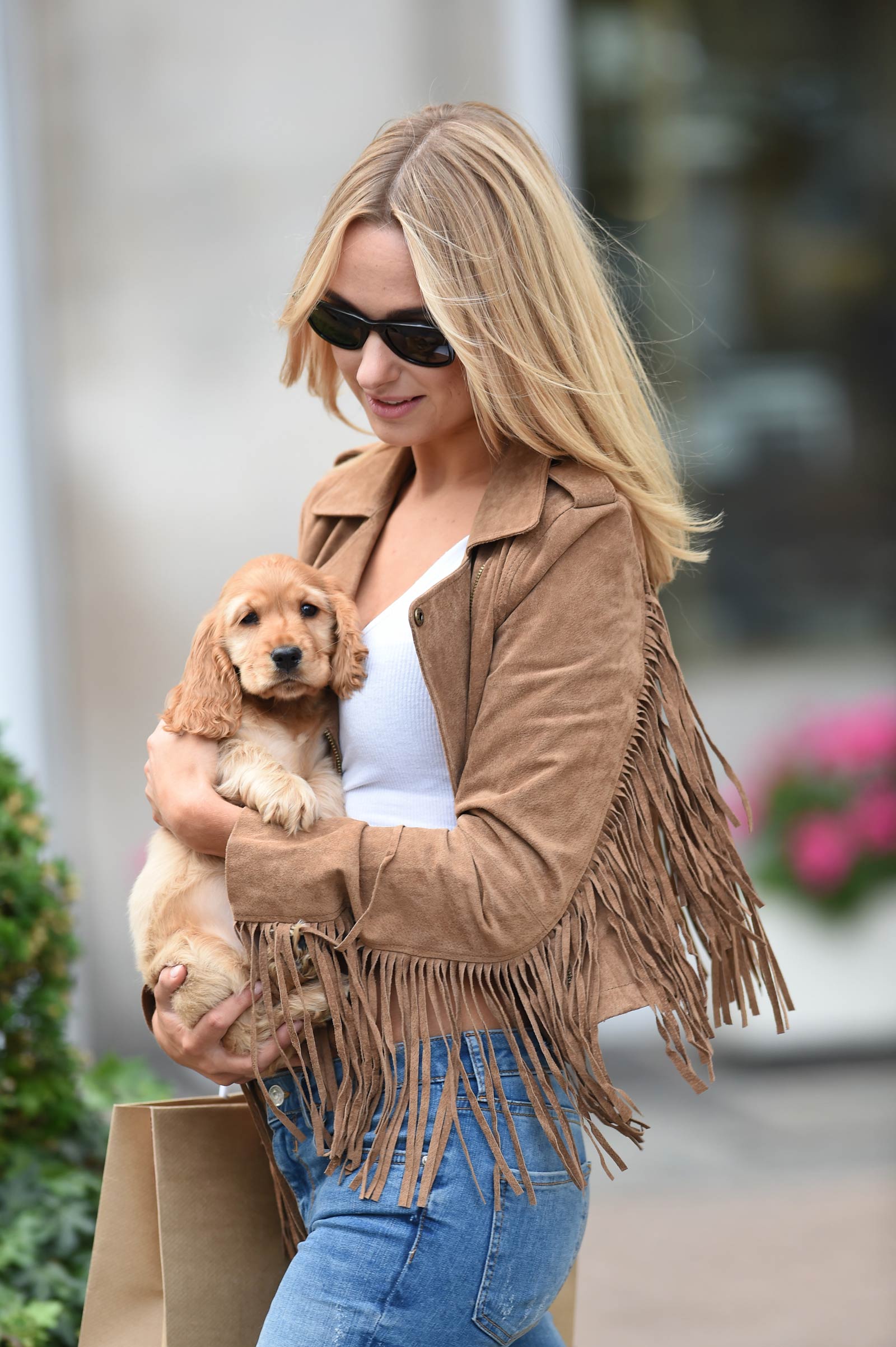 Kimberley Garner out in London