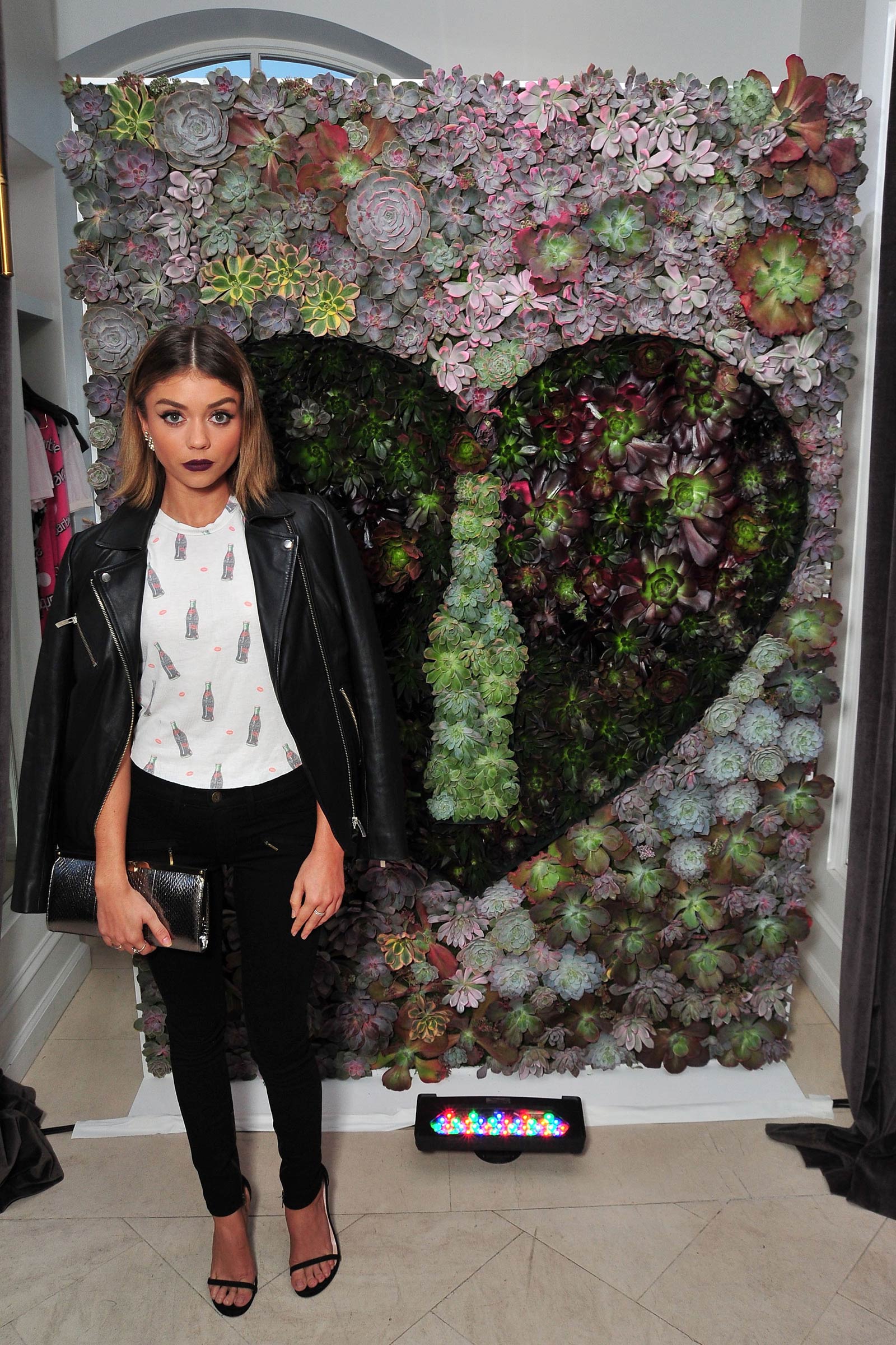 Sarah Hyland attends launch Party for WILDFOX Loves Coca-Cola Capsule Collection